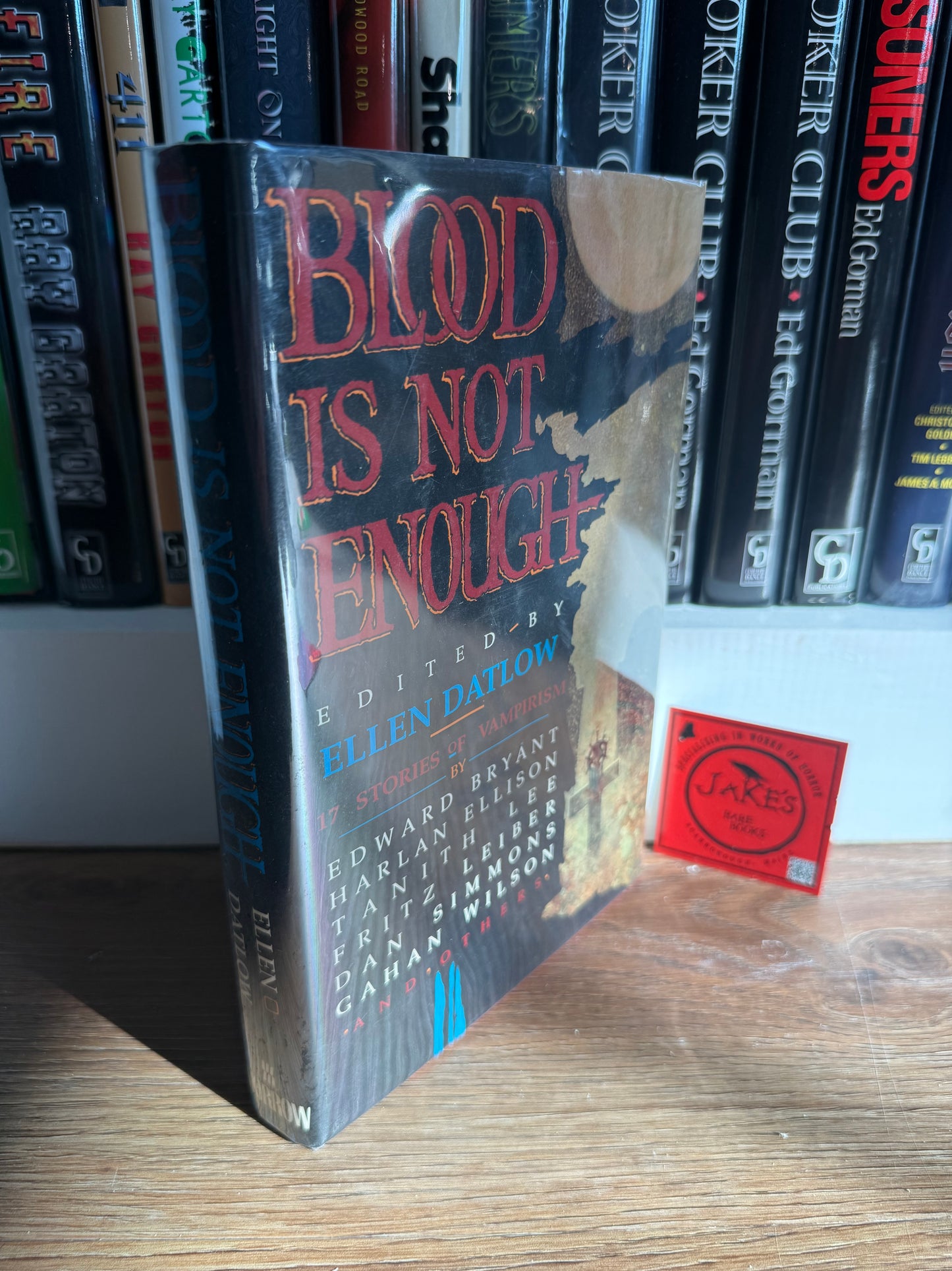 Ellen Datlow, Blood is Not Enough, First Edition, William Murrow