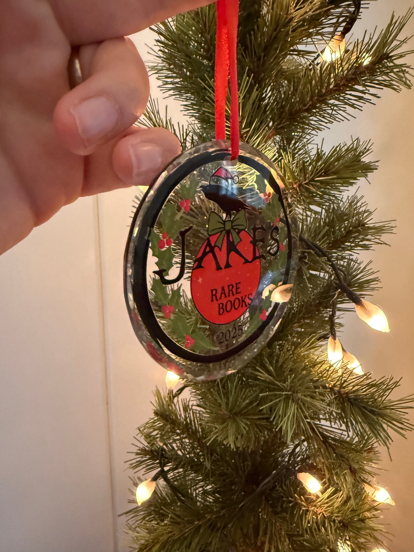 Jake’s Rare Books, 2025 Christmas Ornament