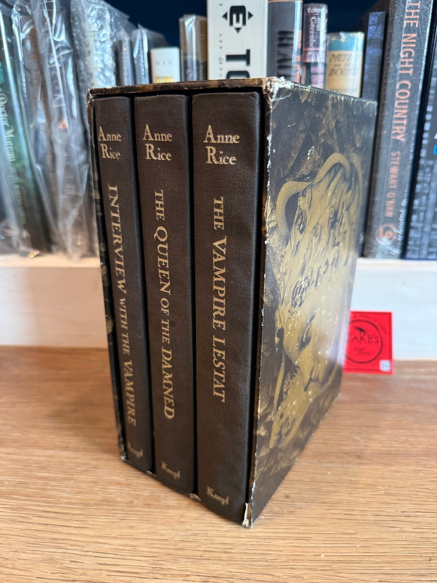 Anne Rice, Vampire Chronicles, SIGNED Boxed Set, Knopf Publishing