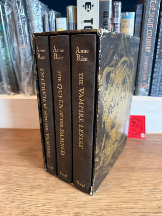 Anne Rice, Vampire Chronicles, SIGNED Boxed Set, Knopf Publishing