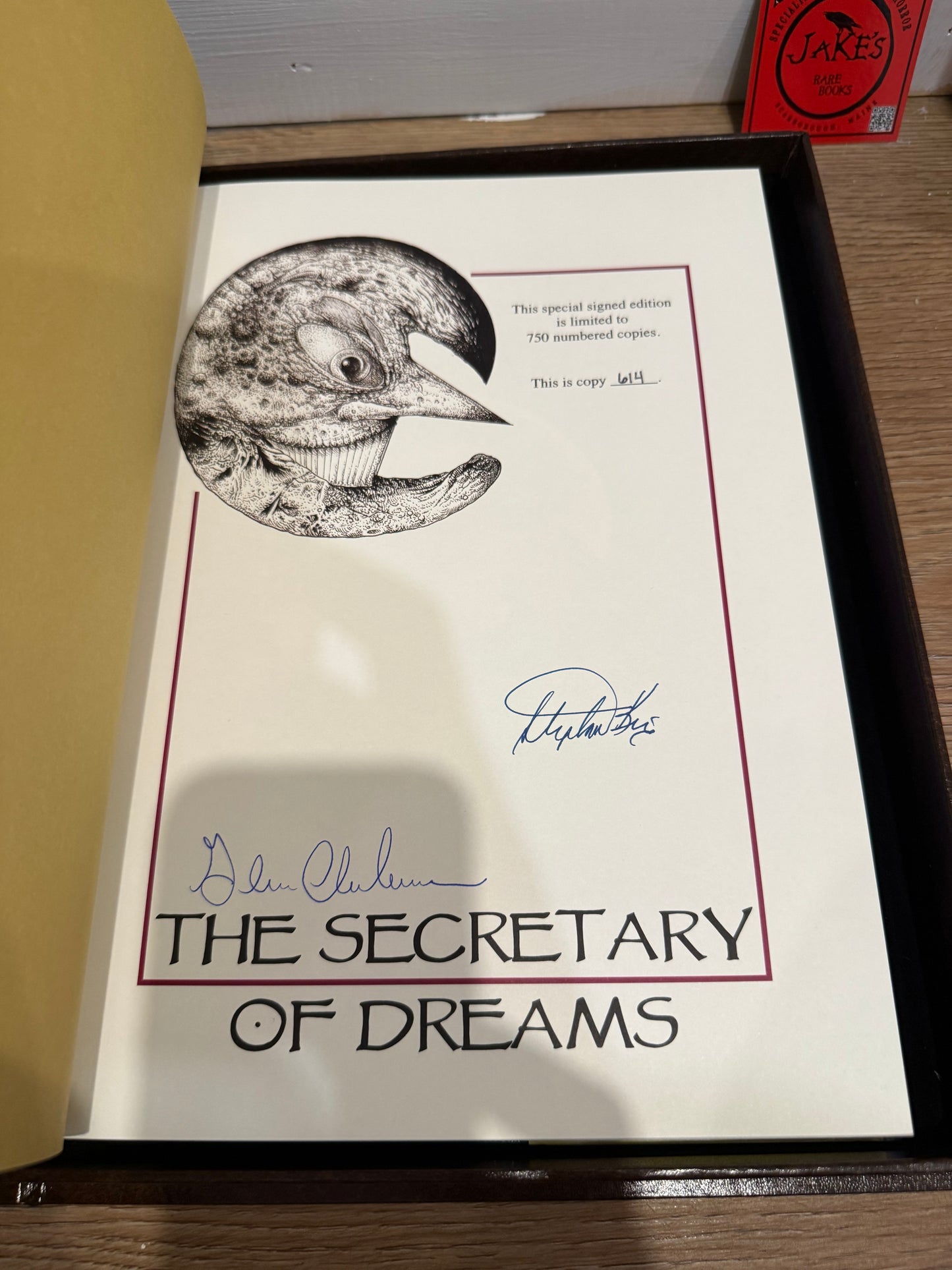 Stephen King, Secretary of Dreams, Vol II, Signed Limited #614, Cemetery Dance