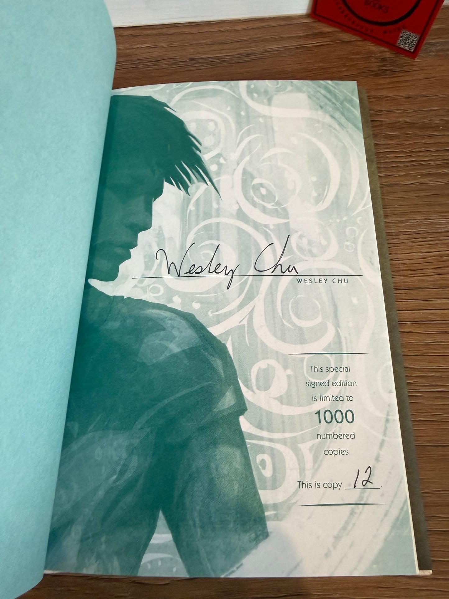 Wesley Chu, The Days of Tao, Signed Limited #12, Subterranean Press