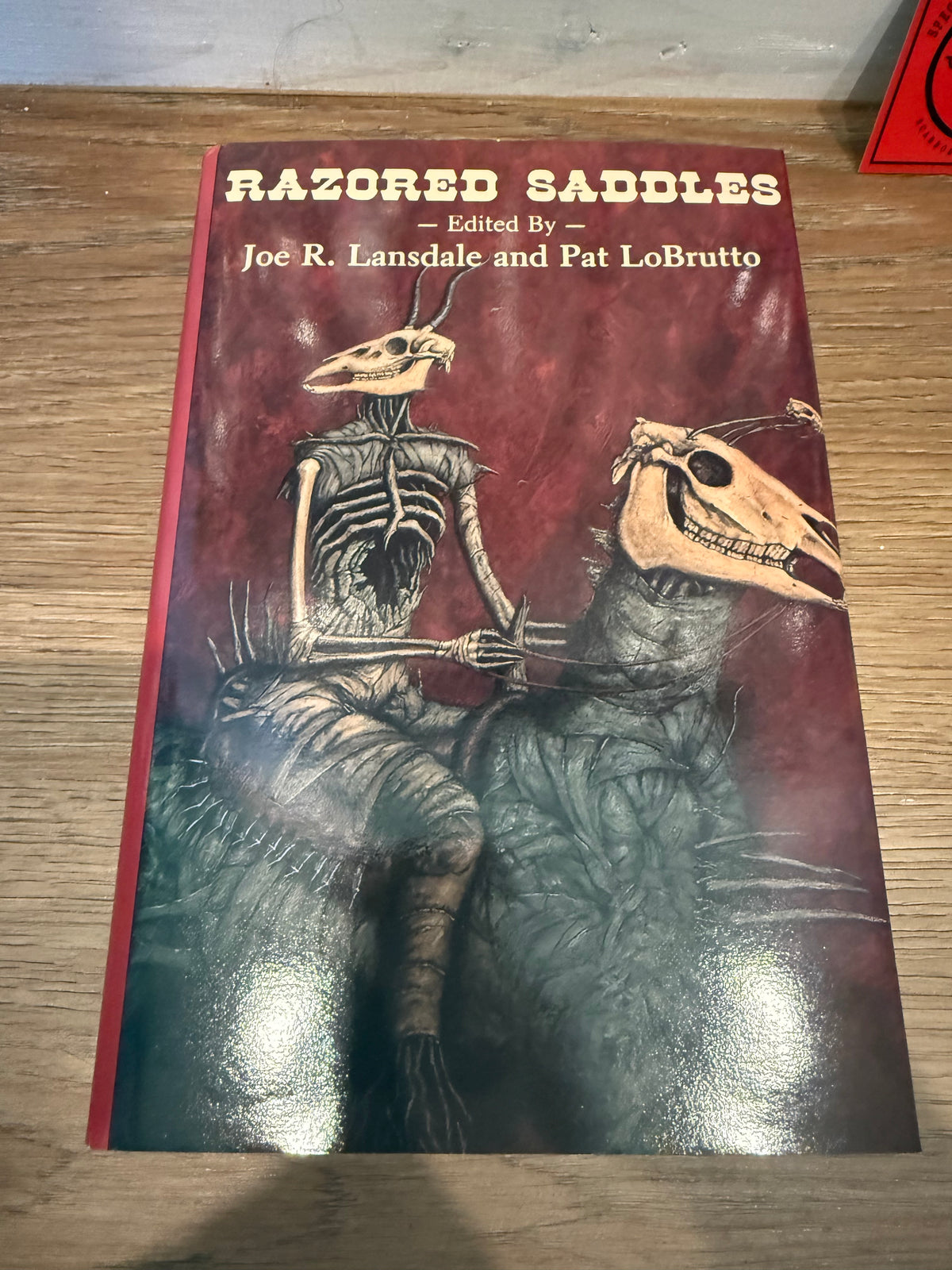 Joe Lansdale, Saddled Razors, First Edition, Dark Harvest