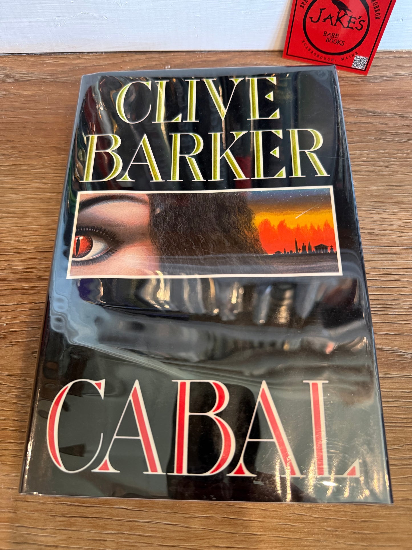 Clive Barker, Cabal, Signed/Dated First Edition, Poseidon Press