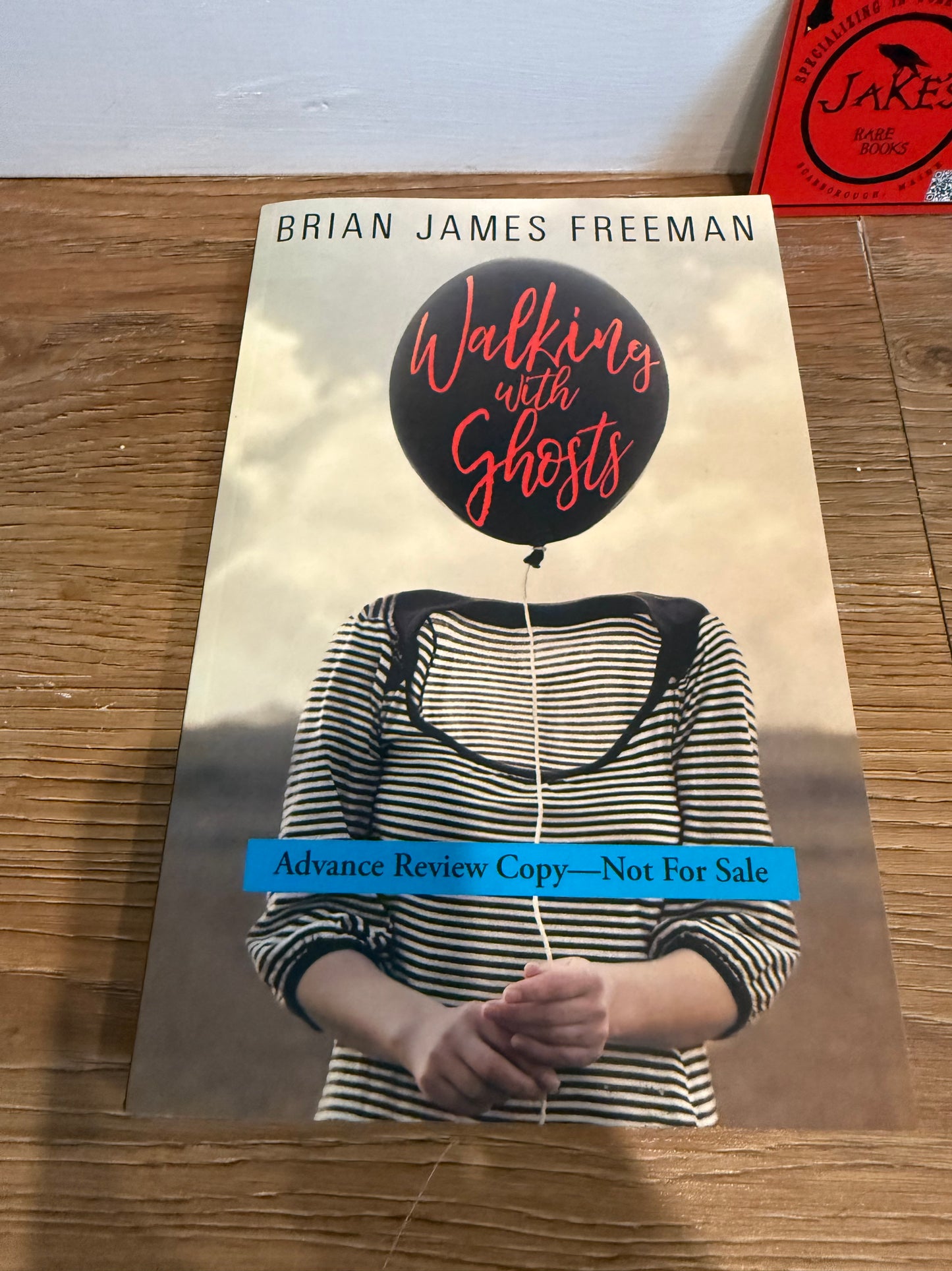 Brian James Freeman, Walking With Ghosts, SIGNED, Advanced Reader’s Copy, Cemetery Dance