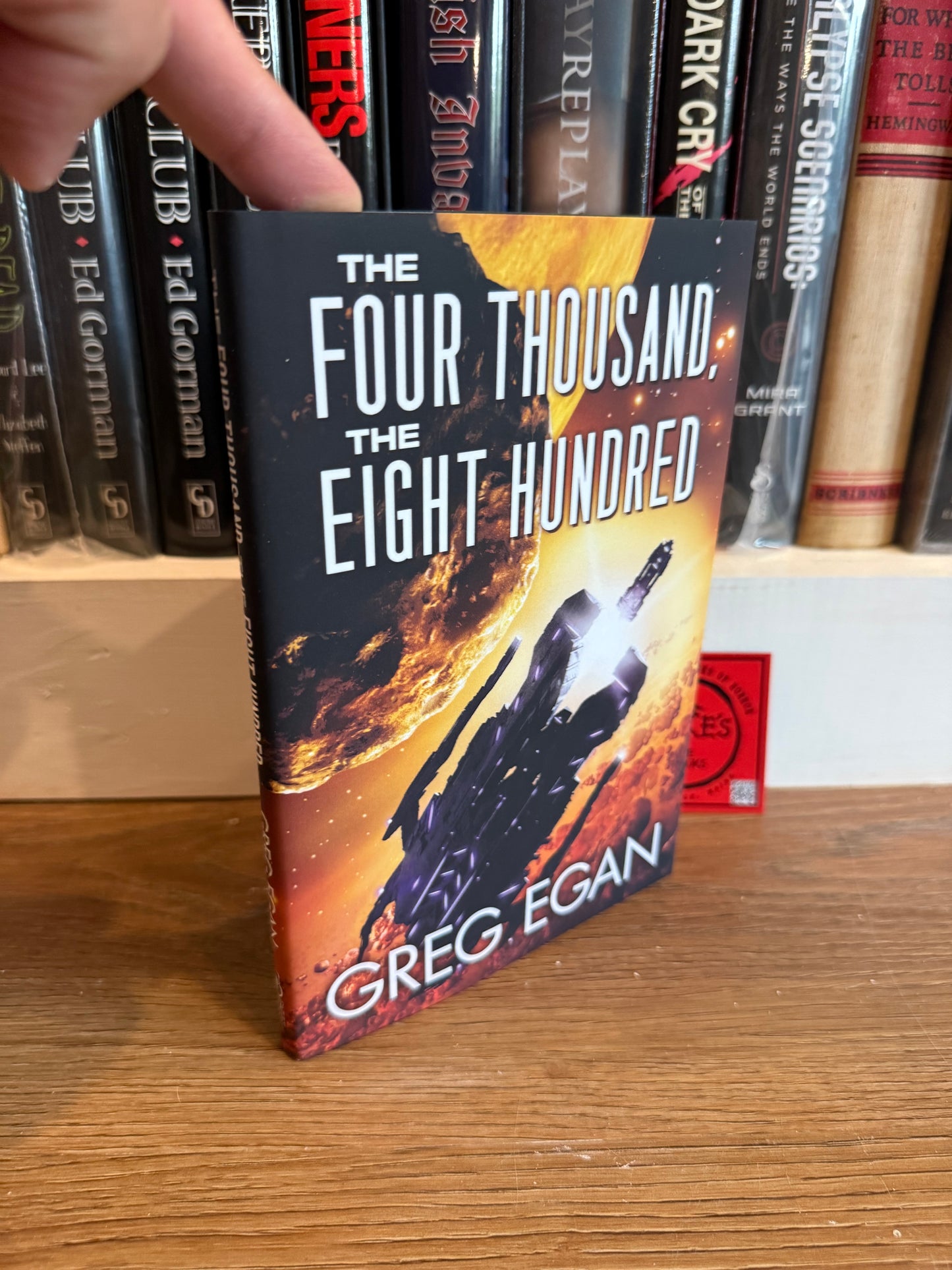 Greg Egan, The Four Thousand The Eight Hundred, Limited #12, Subterranean Press