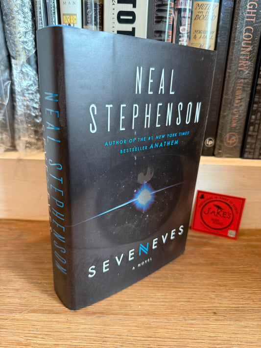Neal Stephenson, Seveness, Signed First Edition, Harper Collins