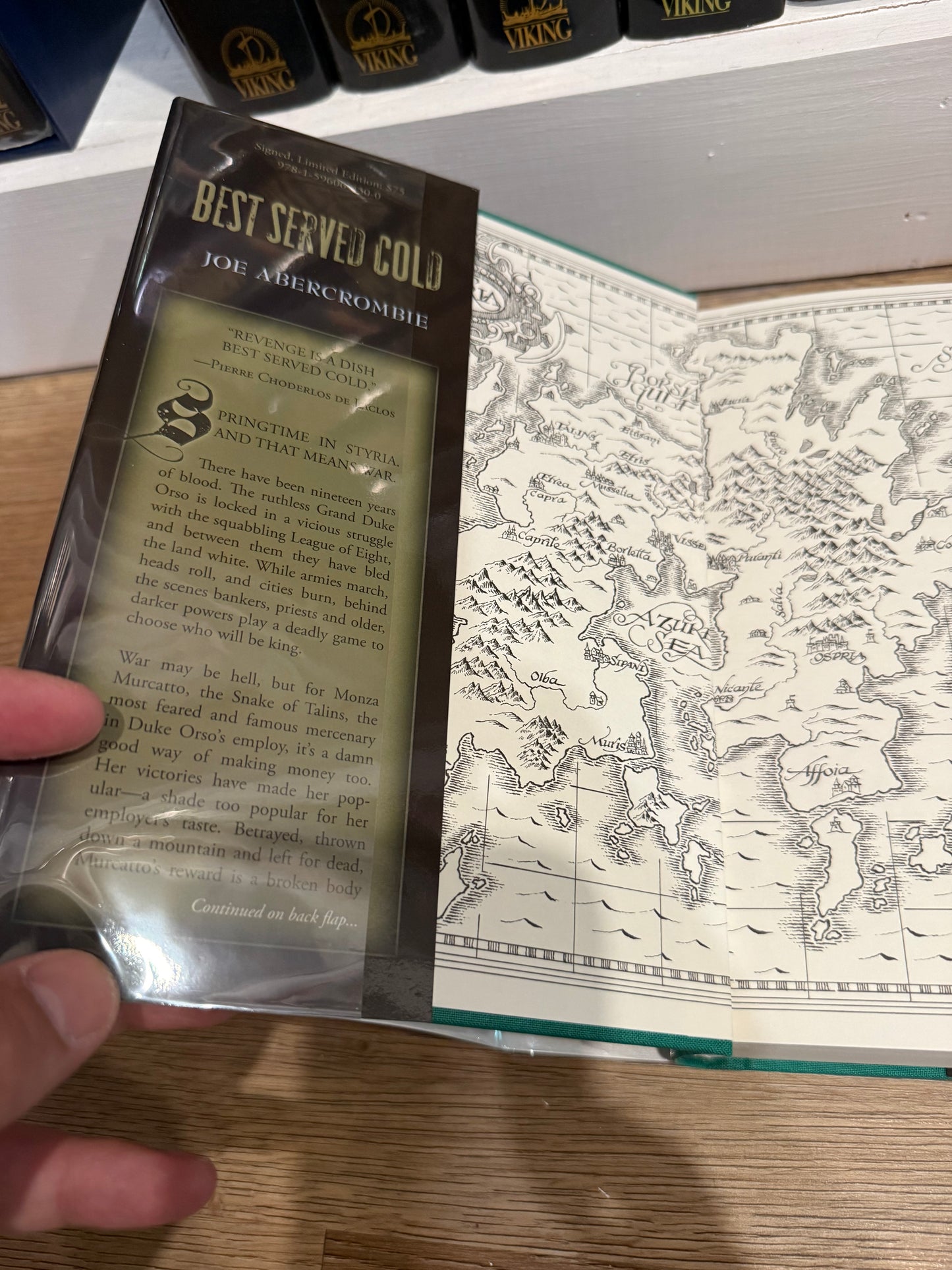 Joe Abercrombie, Best Served Cold, Signed Limited #235, Subterranean Press