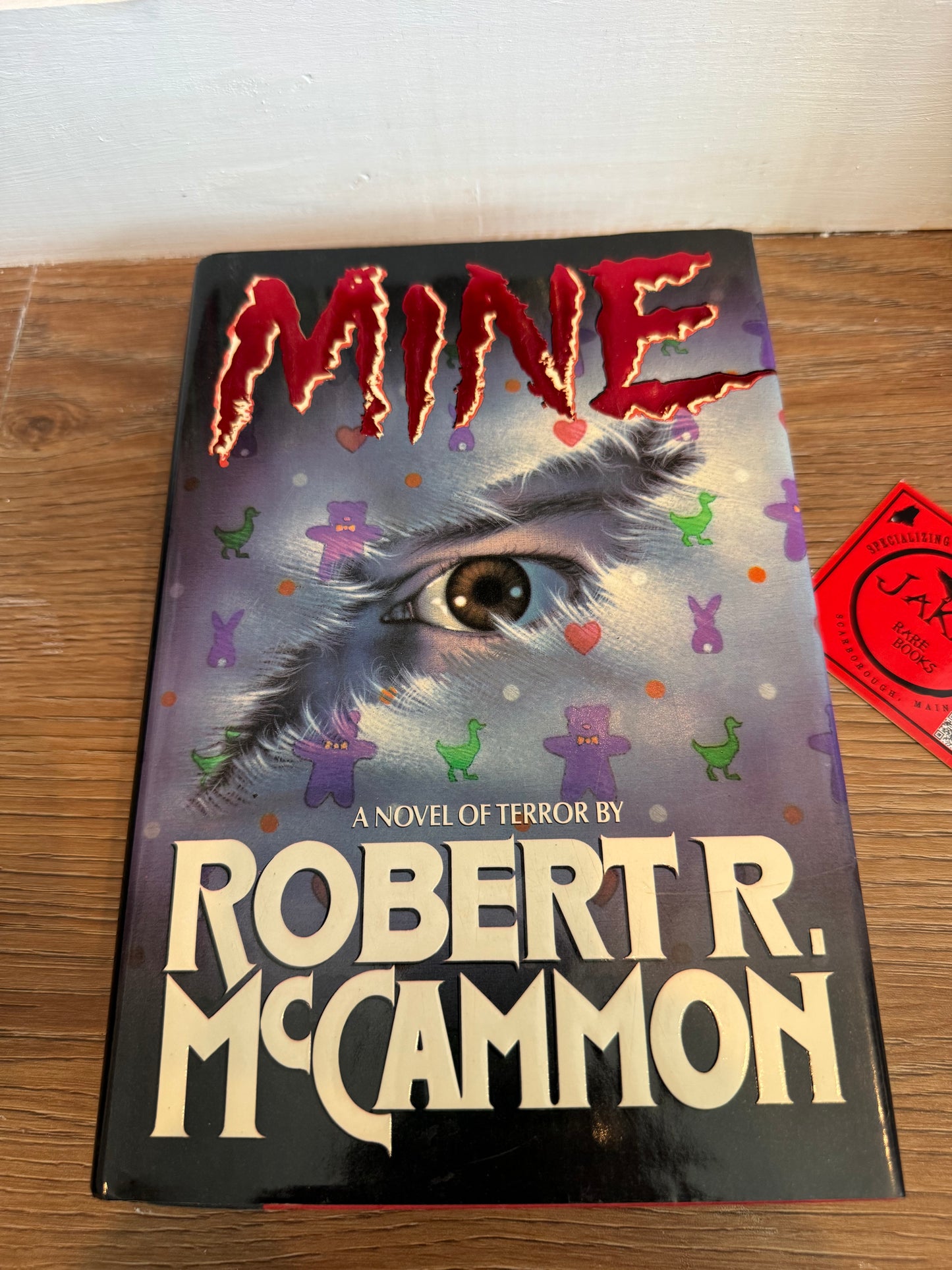 Robert R. McCammon, Mine, First Edition SIGNED, Pocket Books