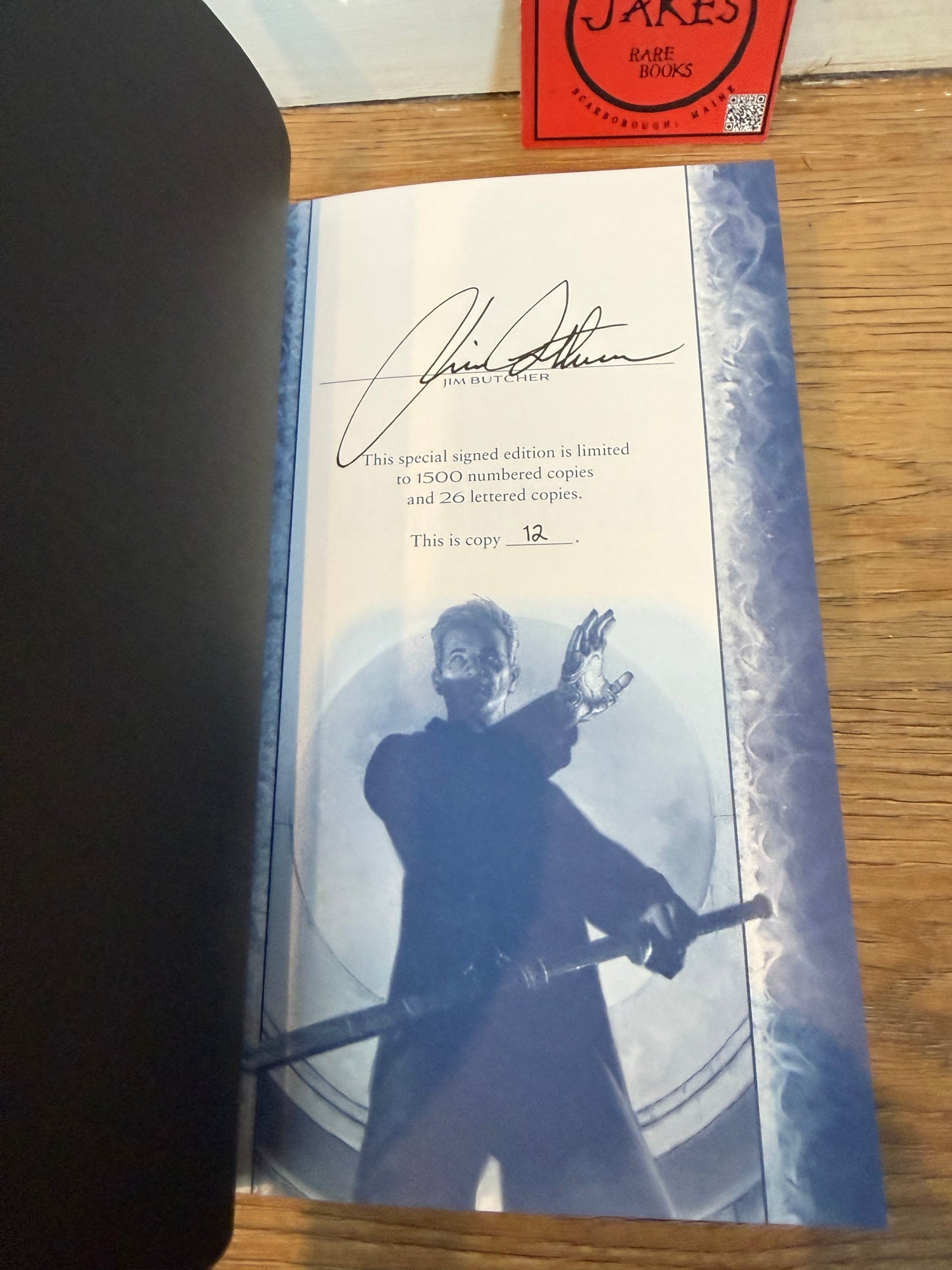 Jim Butcher, Warriorborn, Signed/Limited #12, Subterranean Press