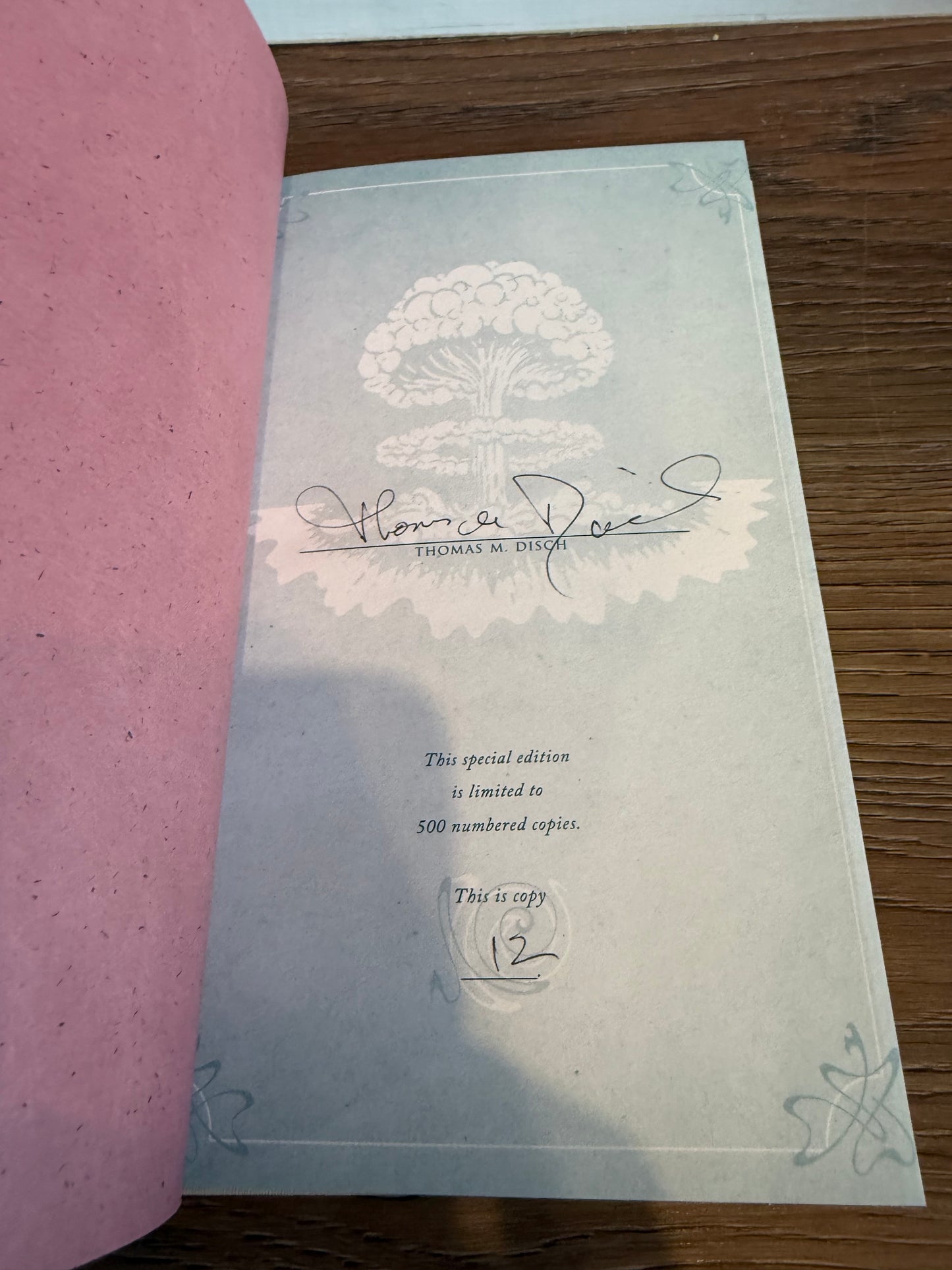 Thomas M. Disch, The Voyage of the Proteus, Signed Limited #12, Subterranean Press