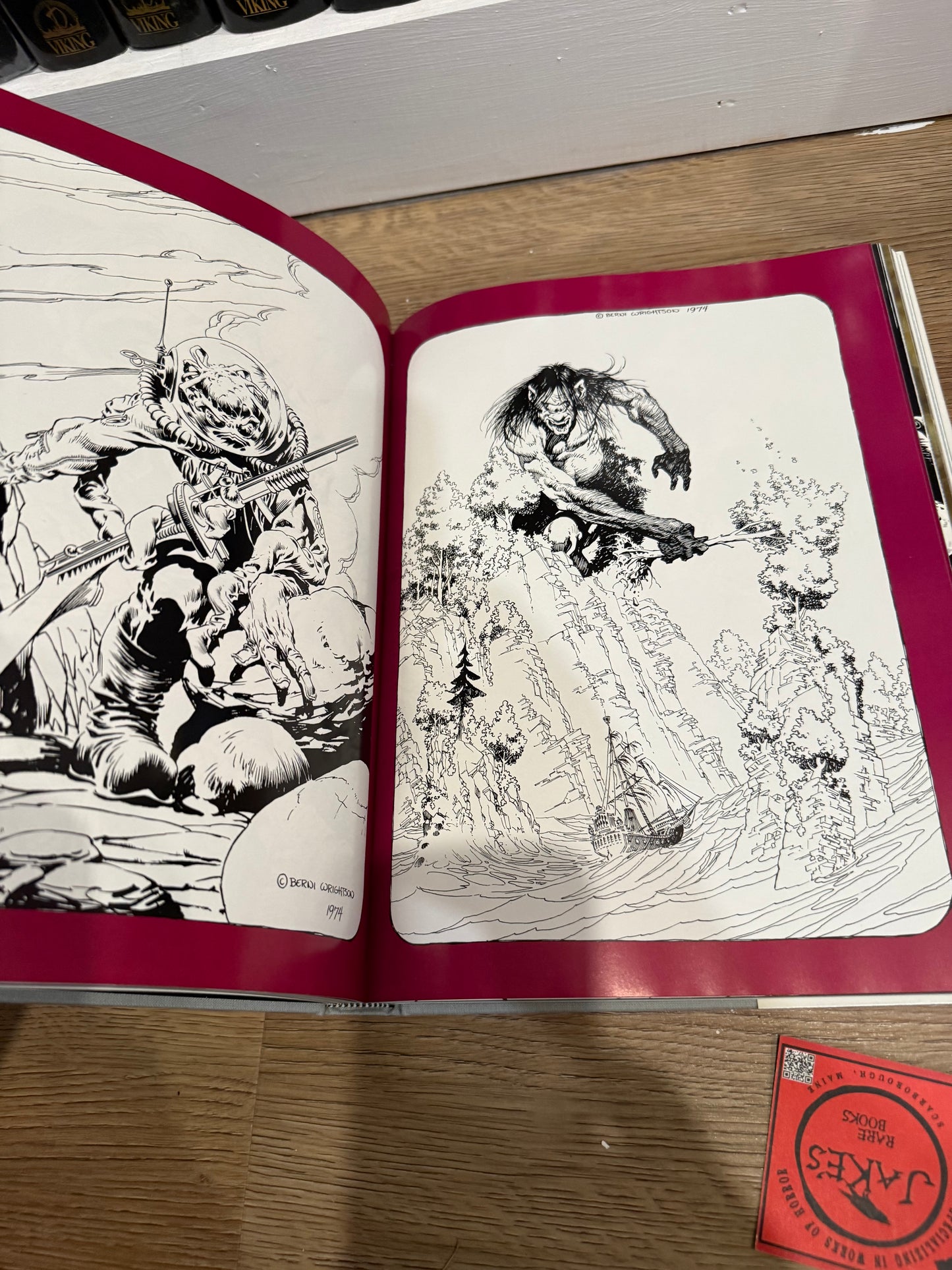 Bernie Wrightson, A Look Back. Signed/Limited #331, Underwood Miller