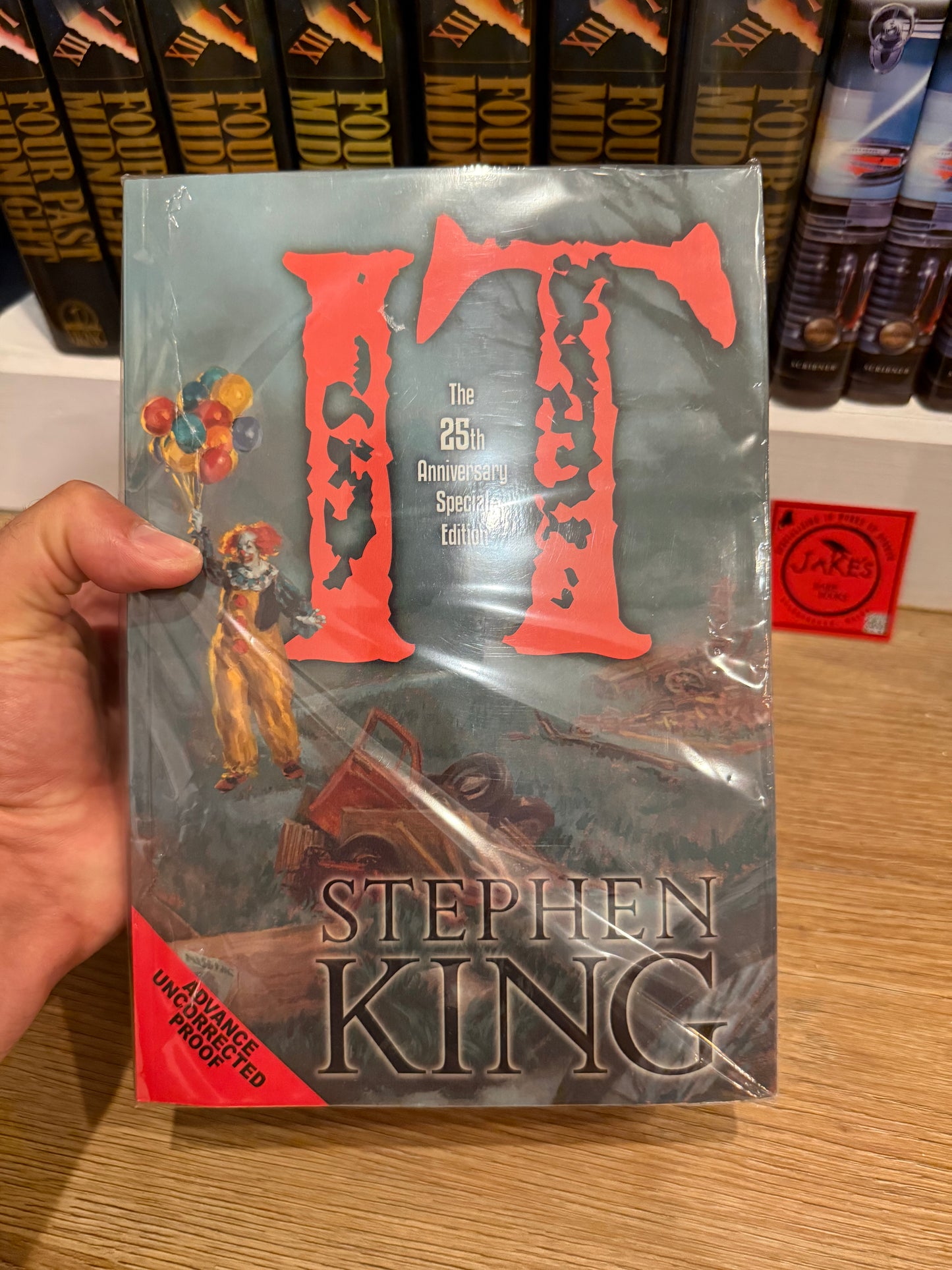 Stephen King, IT Advanced Uncorrected Proof, Cemetery Dance