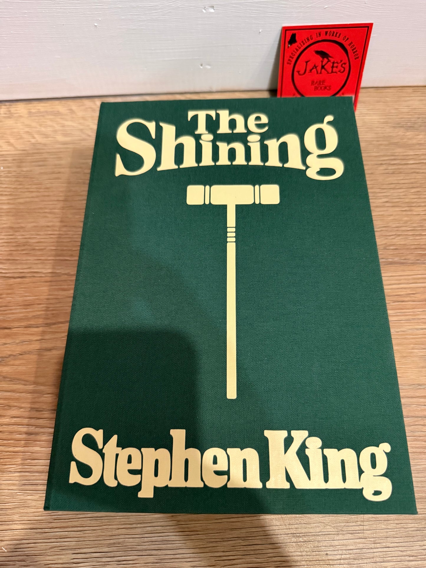 Stephen King, The Shining, First Edition INSCRIBED in 1979, Doubleday Publishing