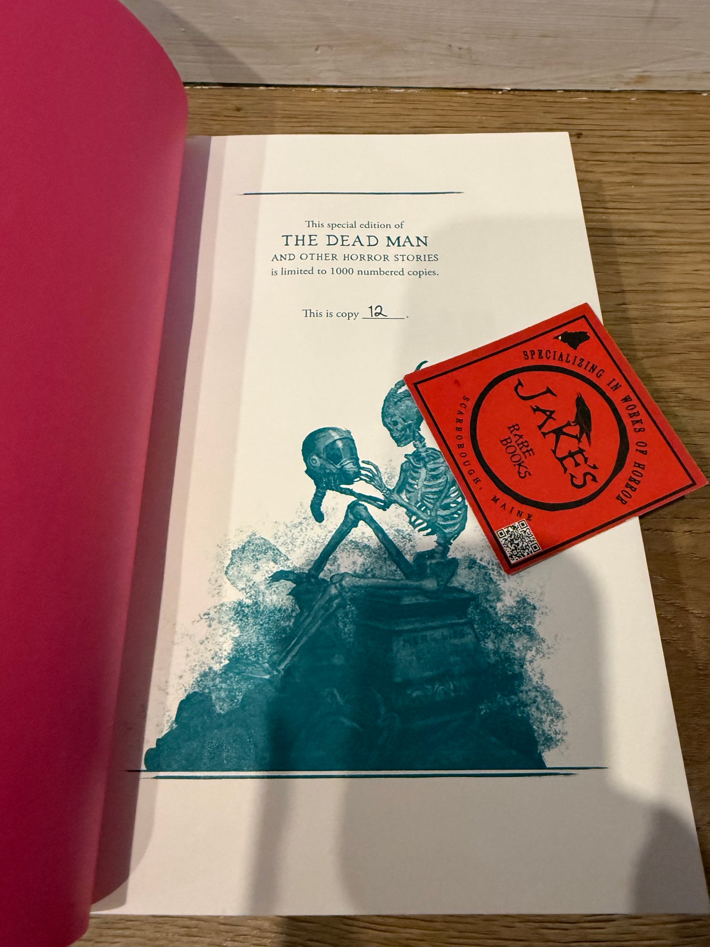 Gene Wolf, The Dead Man and Other Horror Stories, Limited #12, Subterranean Press