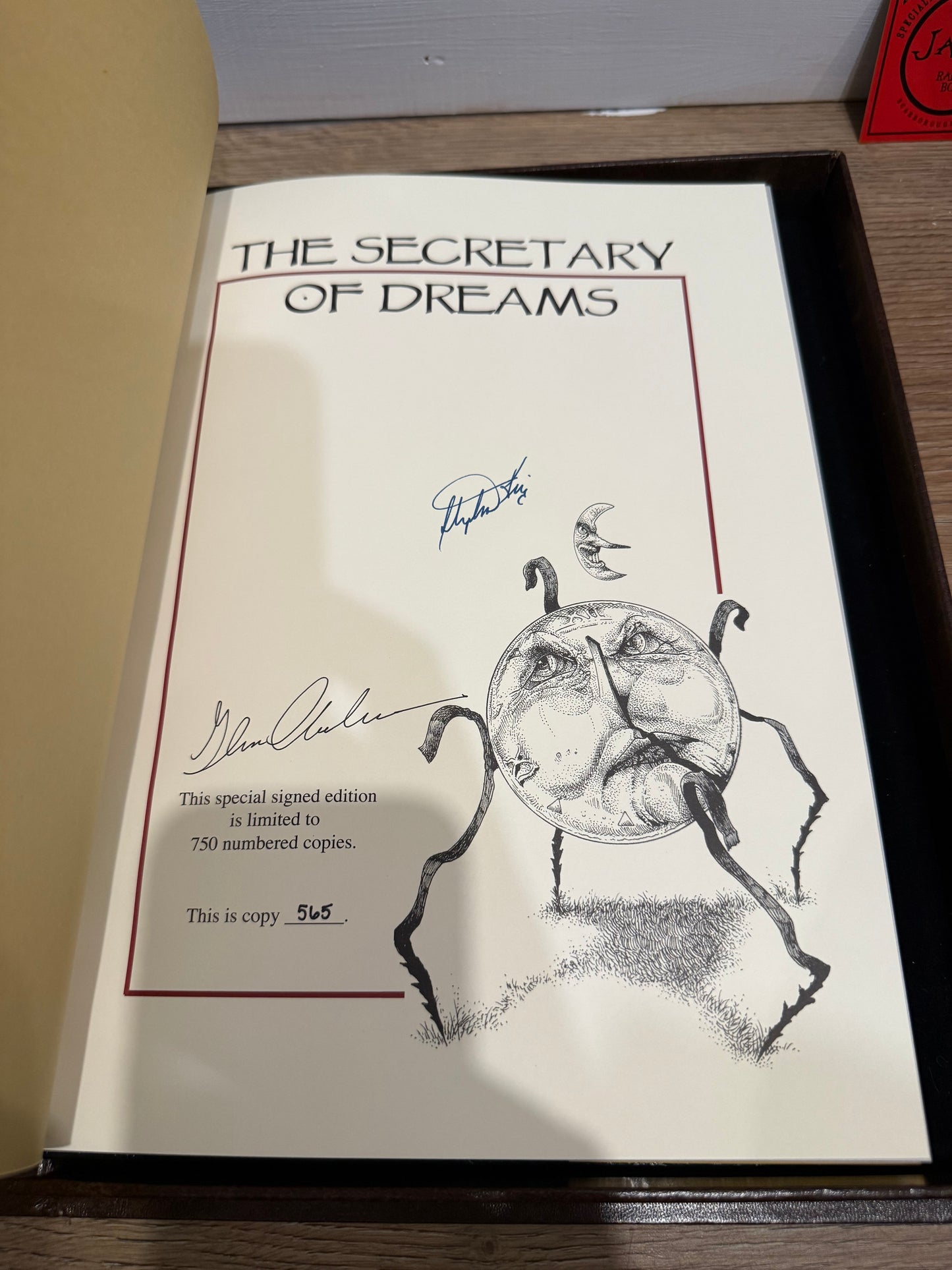 Stephen King, Secretary of Dreams, Volune I, Signed Limited #565, Cemetery Dance