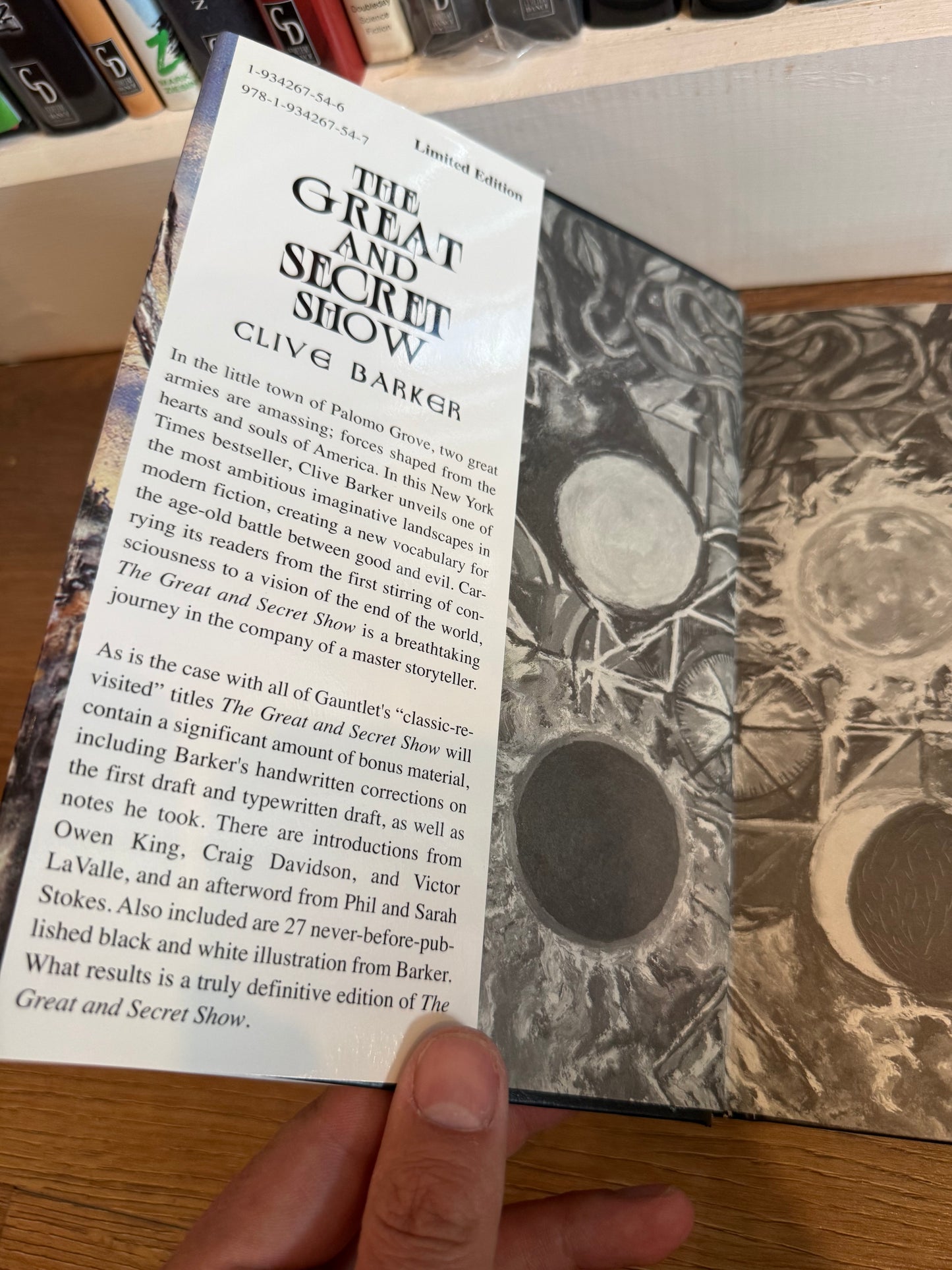 Clive Barker, The Great and Secret Show, Signed Limited #146, Gauntlet Press