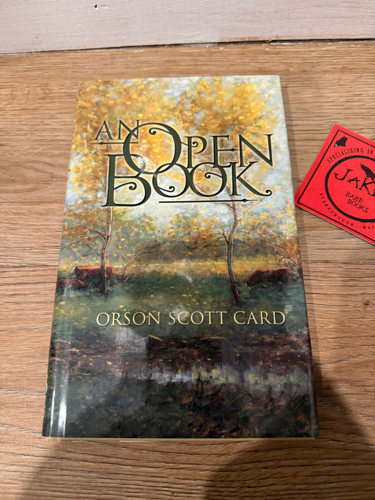 Orson Scott Card, Open Book, First Edition, Subterranean Press