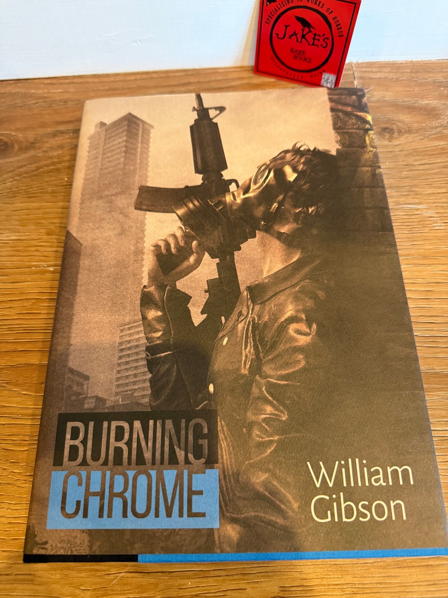 William Gibson, Burning Chrome, Signed Limited #12, Subterranean Press