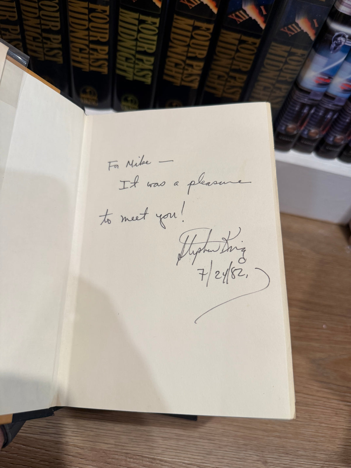Stephen King, The Stand, First Edition INSCRIBED in 1982, Doubleday Publishing