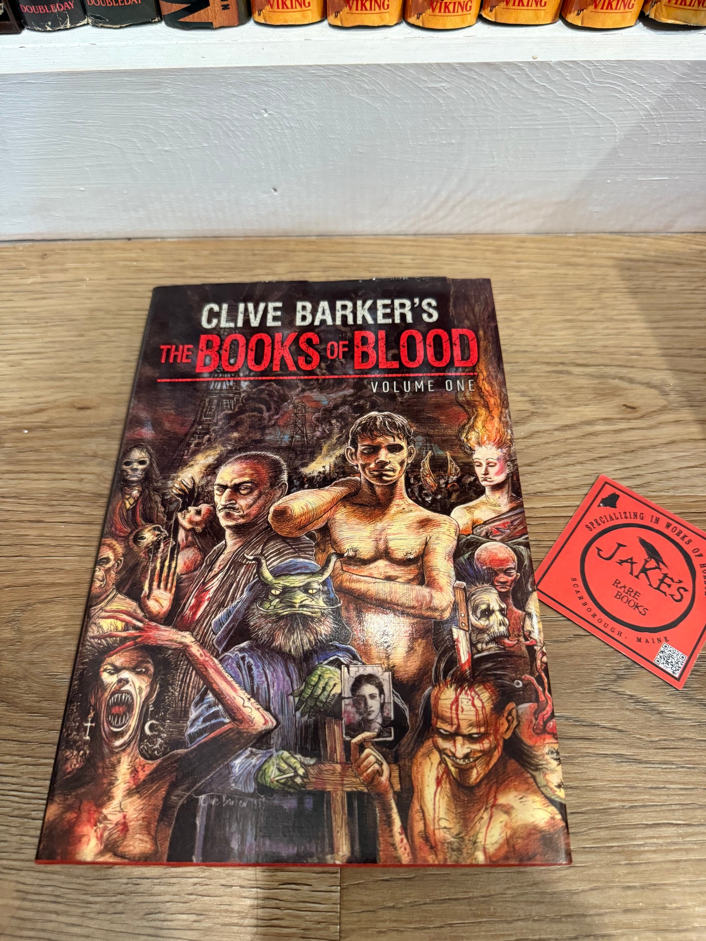 Clive Barker, Books of Blood, Signed/Limited #154, Subterranean Press