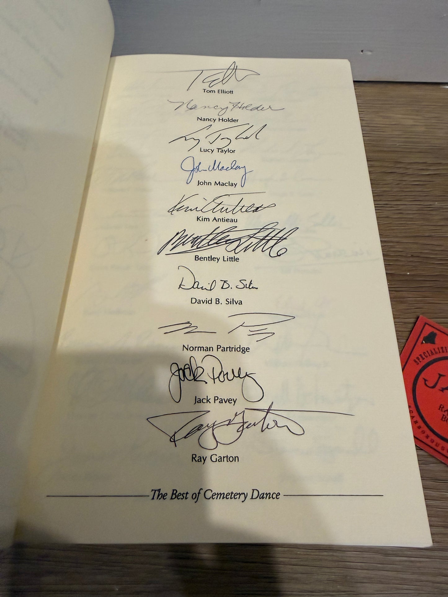 Best of Cemetery Dance, Signed/Limited #441