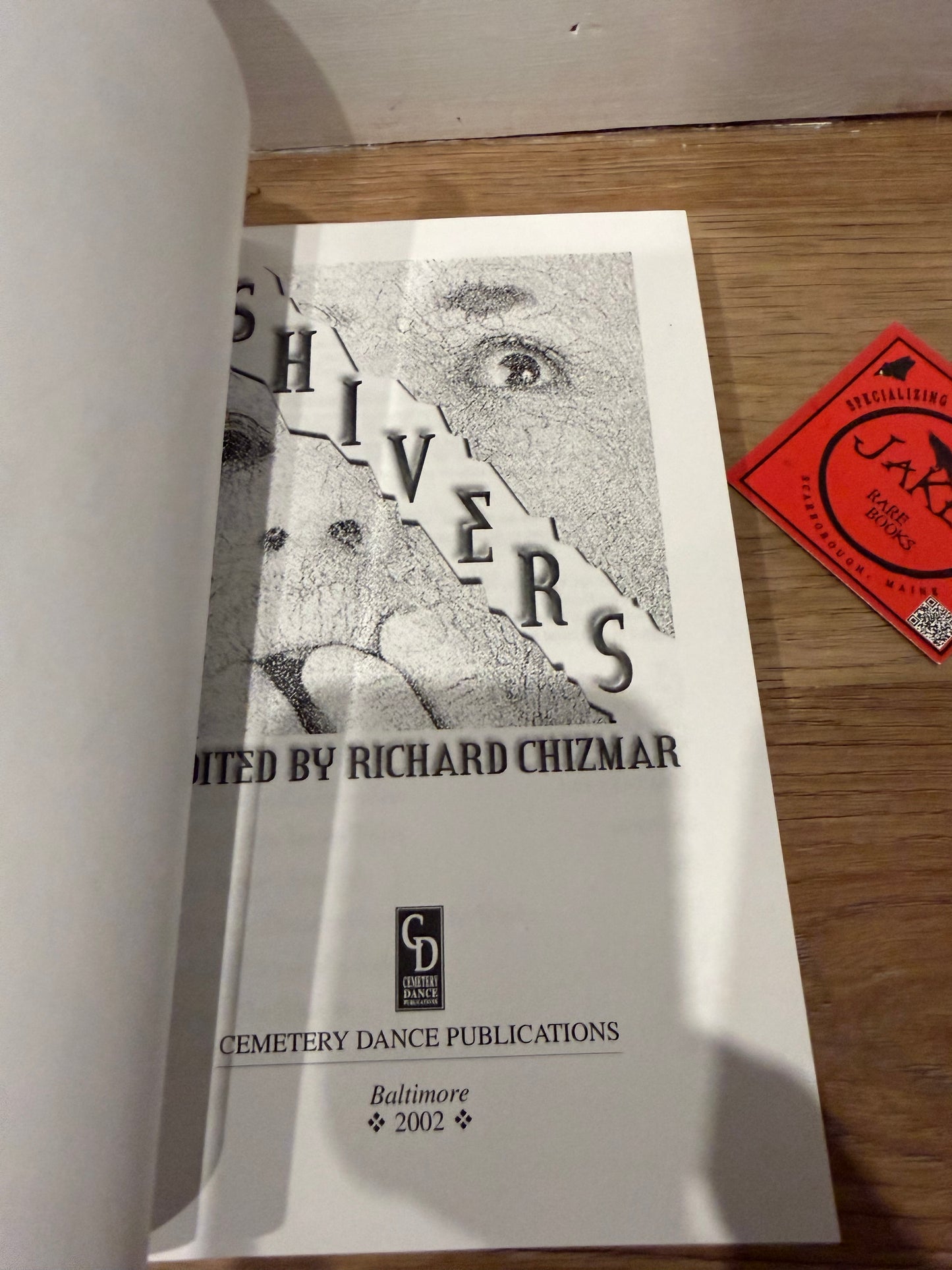 Shivers, Edited by Richard Chizmar, Cemetery Dance