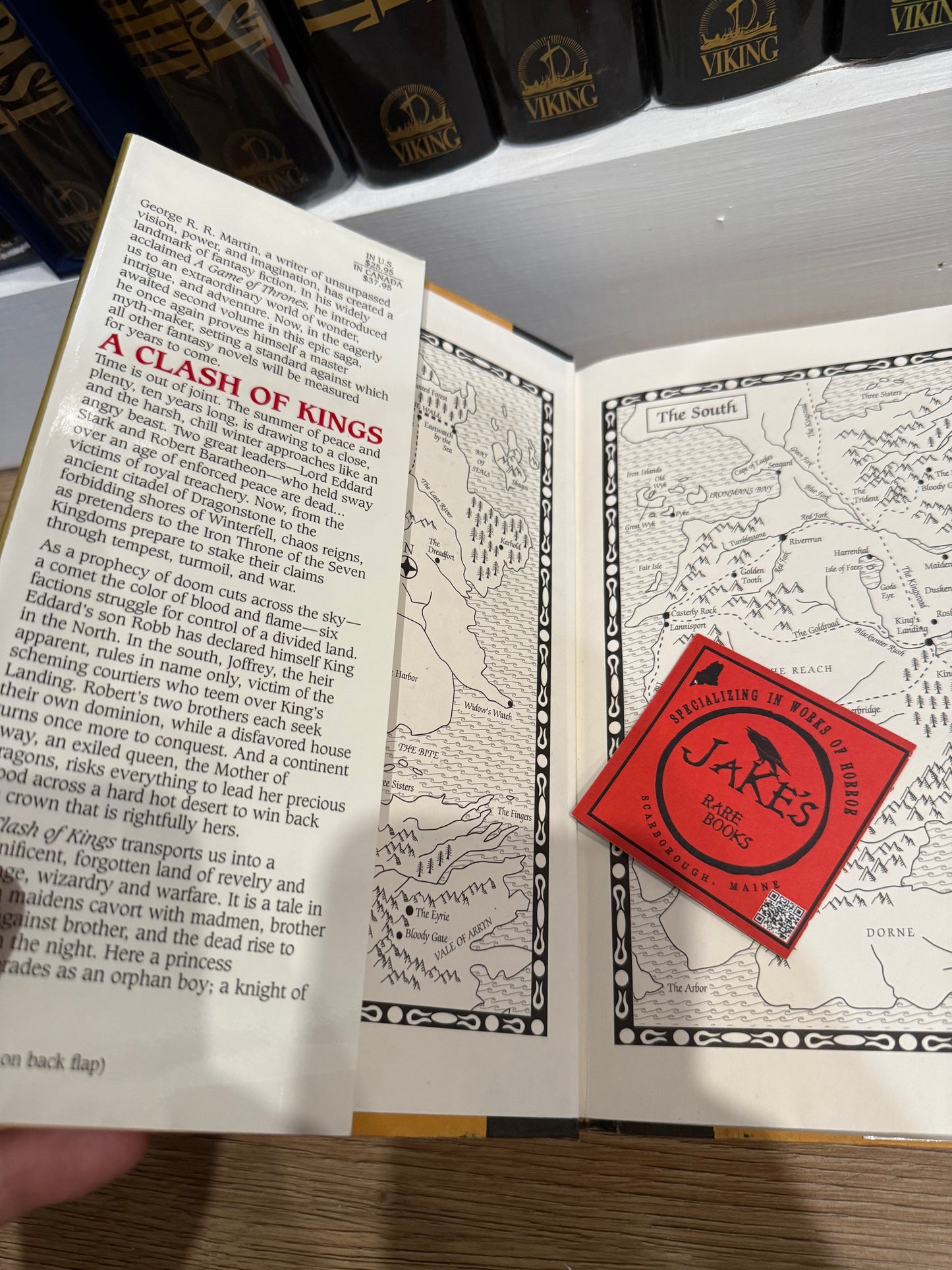 George R.R. Martin, A Clash of Kings, First Edition, Bantam