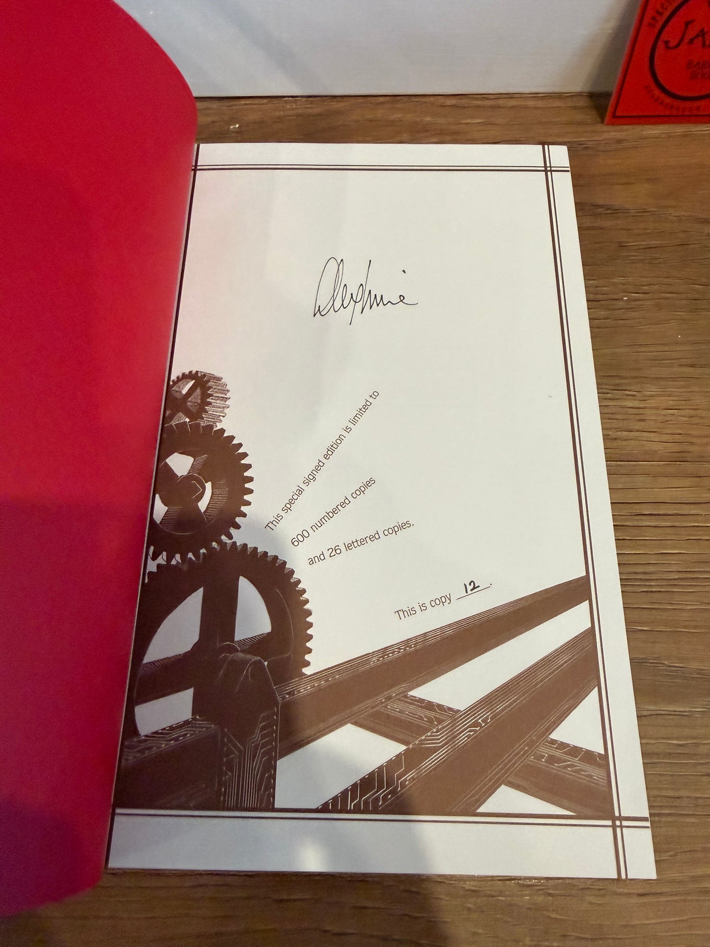 Alex Irvine, Unintended Consequences, Signed Limited #12, Subterranean Press