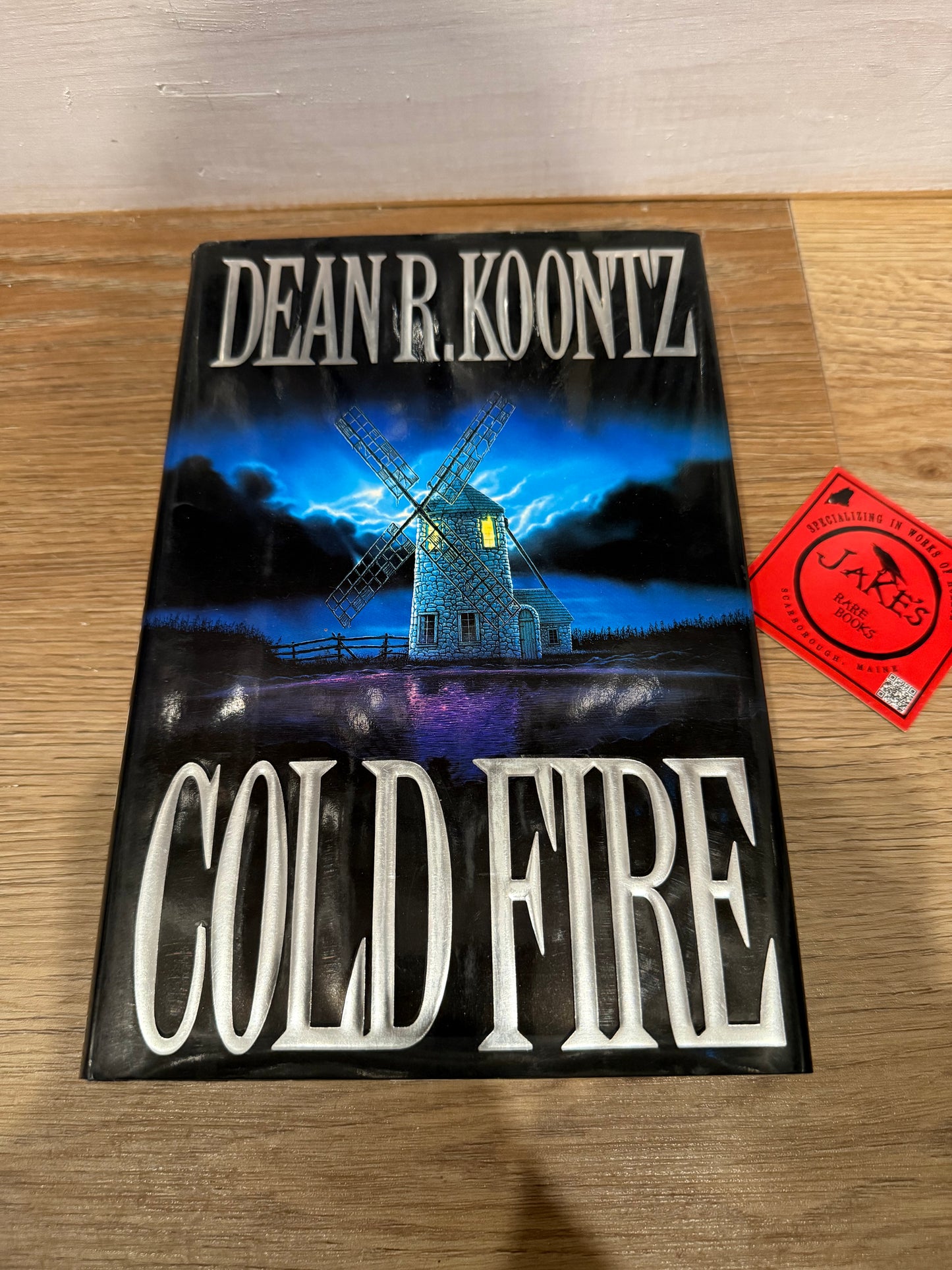 Dean Koontz, Cold Fire, First Edition, Putnam Press