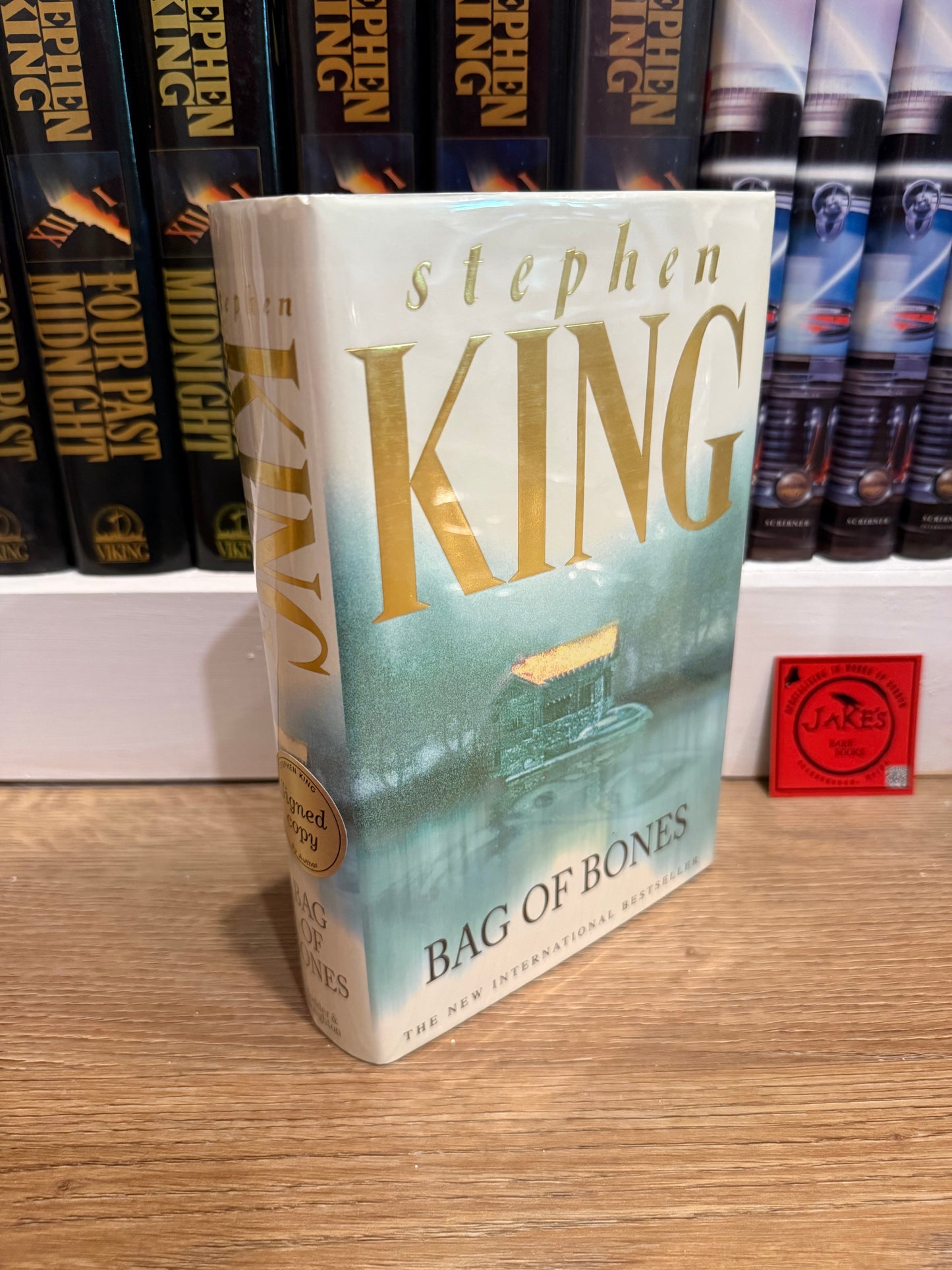 Stephen King, Bag of Bones, Signed UK First Edition, Hodder and Stoughton