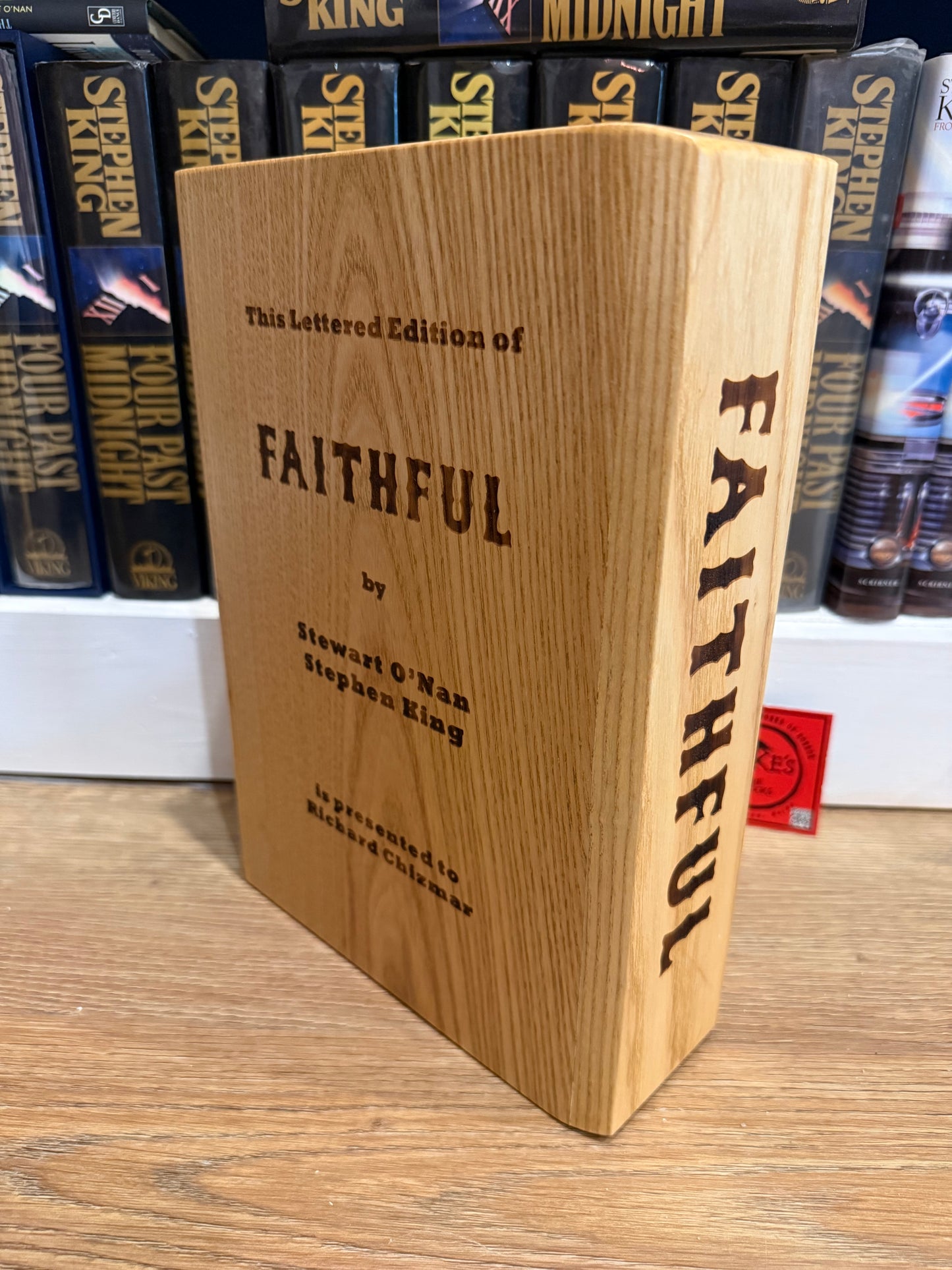 Stephen King/Stuart O’nan, Faithful, Lettered PC
