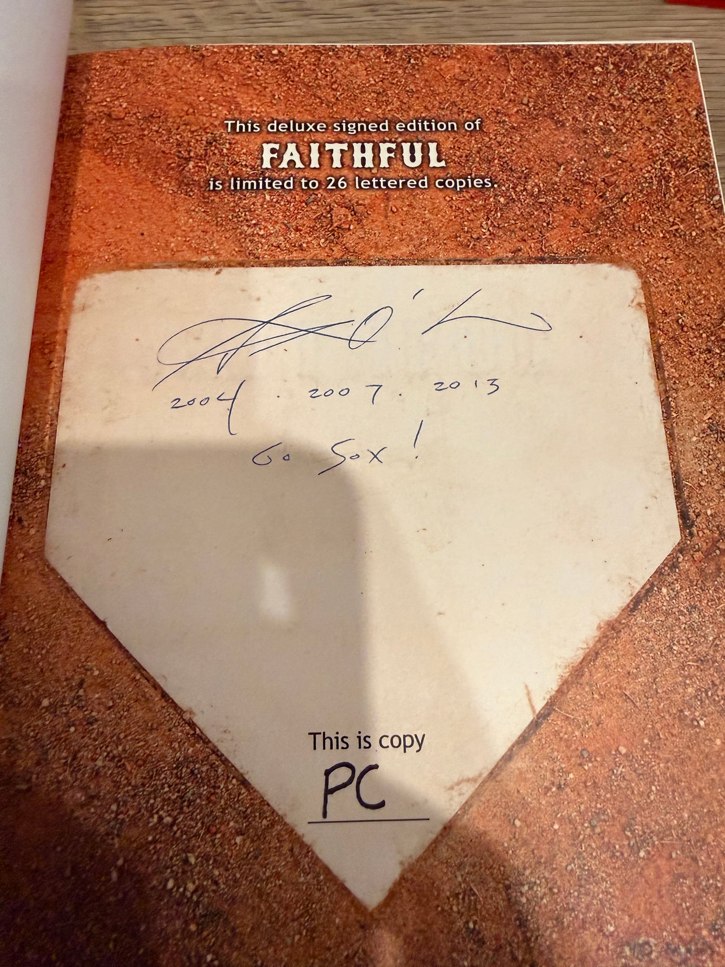 Stephen King/Stuart O’nan, Faithful, Lettered PC