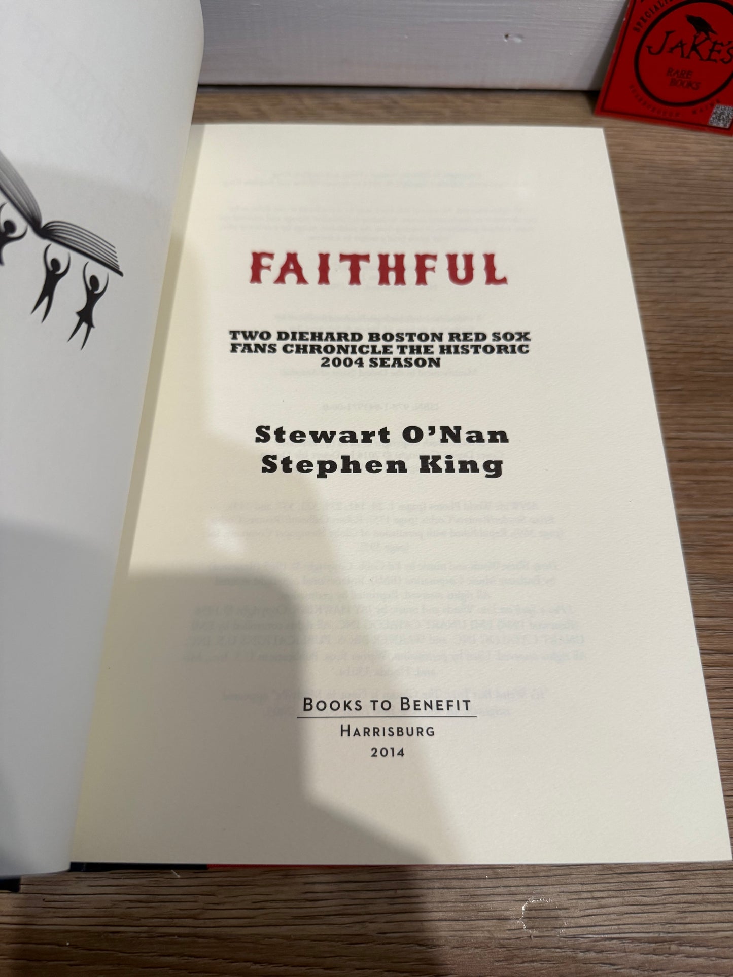 Stephen King/Stuart O’nan, Faithful, Lettered PC