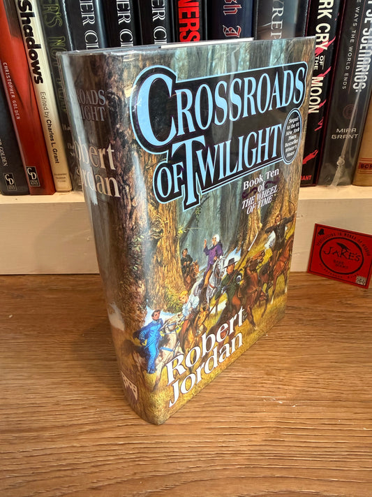 Robert Jordan, Crossroads of Twilight, Signed First Edition, Tor Publishing