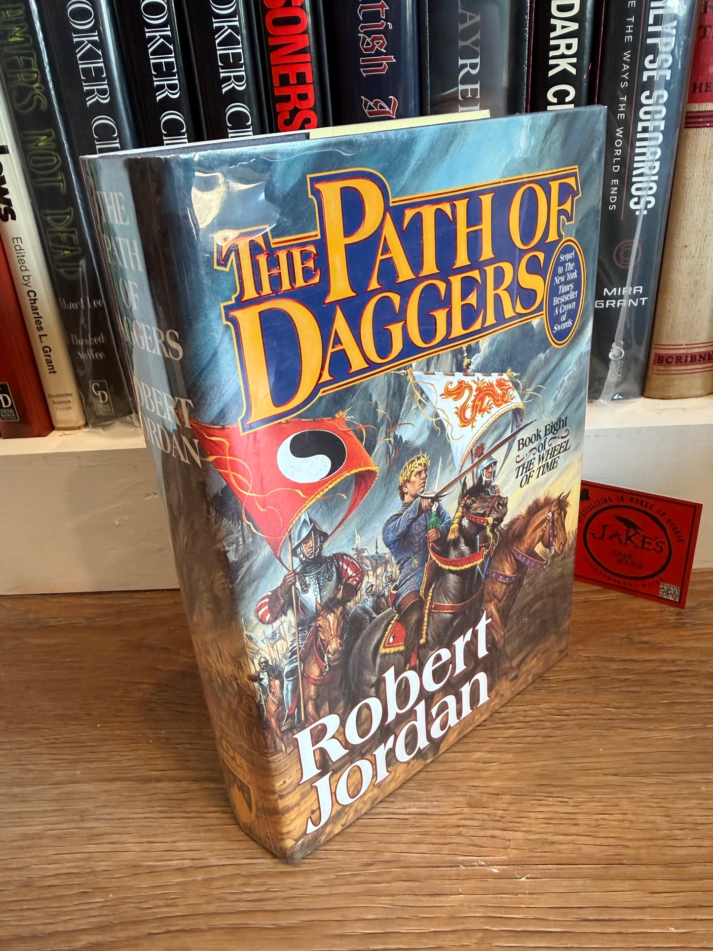 Robert Jordan, The Path of Daggers, Signed First Edition, Tor Publishing