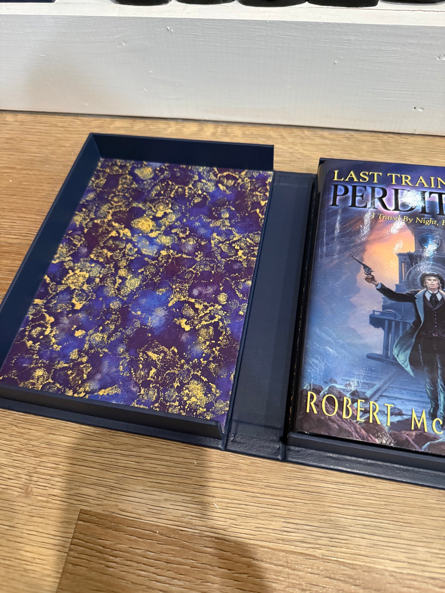 Robert McCammon, Last Train From Perdition, Lettered Publisher’s Copy, Subterranean Press