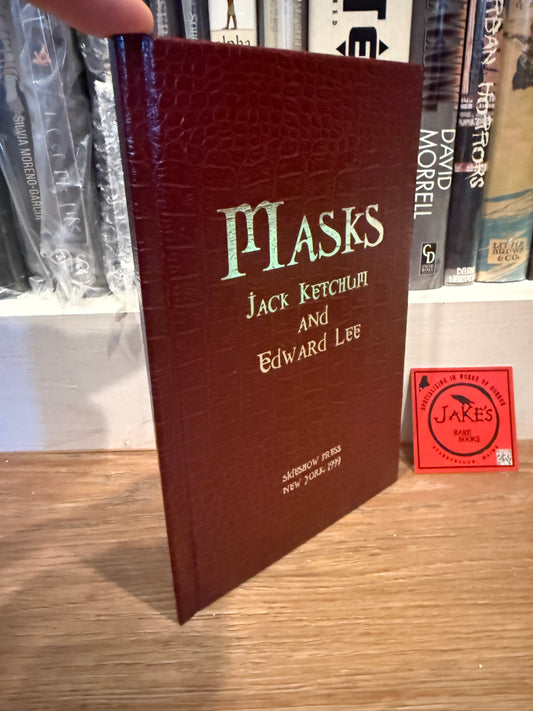 Ketchum/Lee, Masks, Letter LL, Sideshow Press