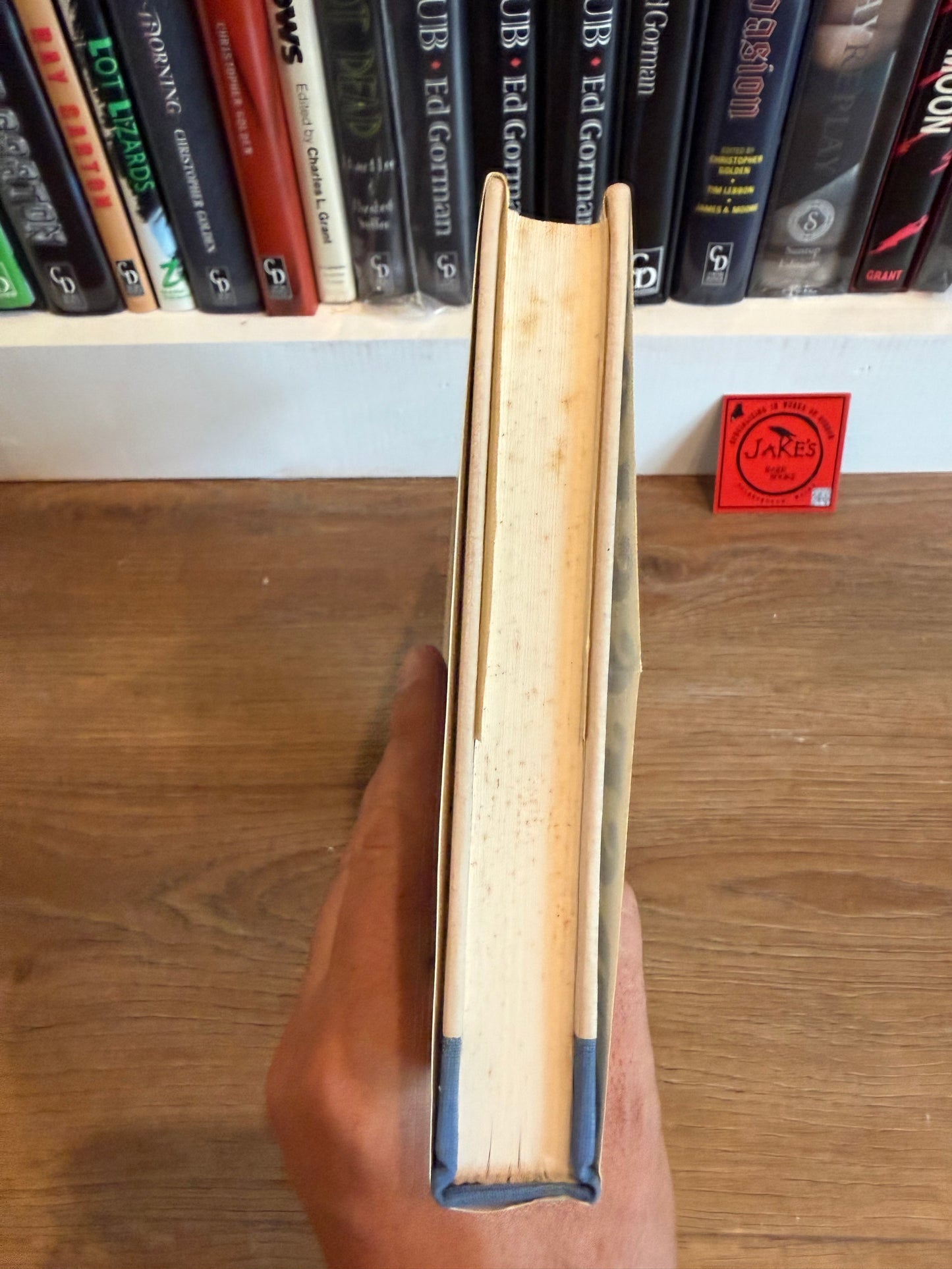 Ramsey Campbell, Obsession, Signed First Edition, Macmillan