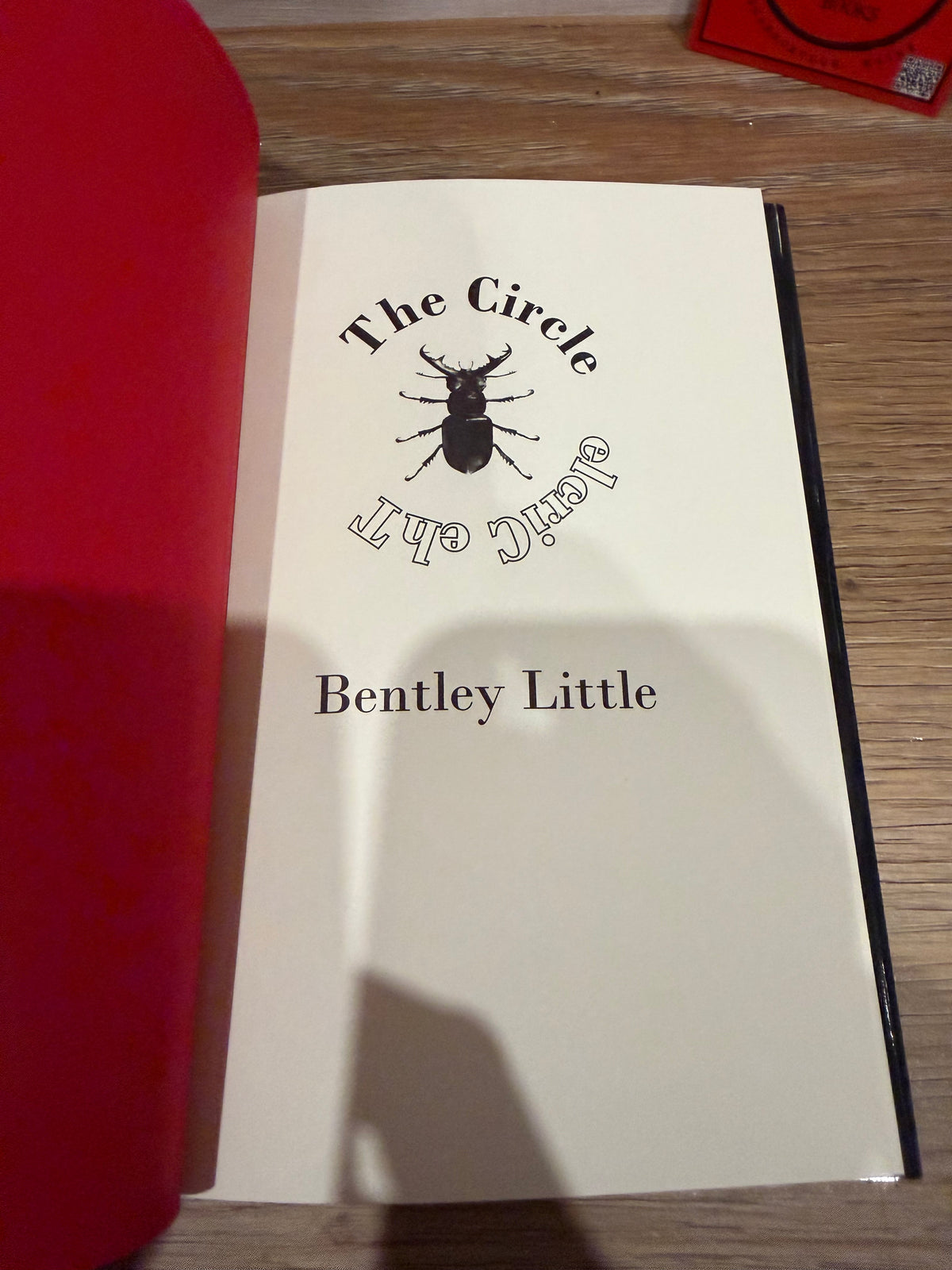 Bentley Little, The Circle, First Edition, Cemetery Dance