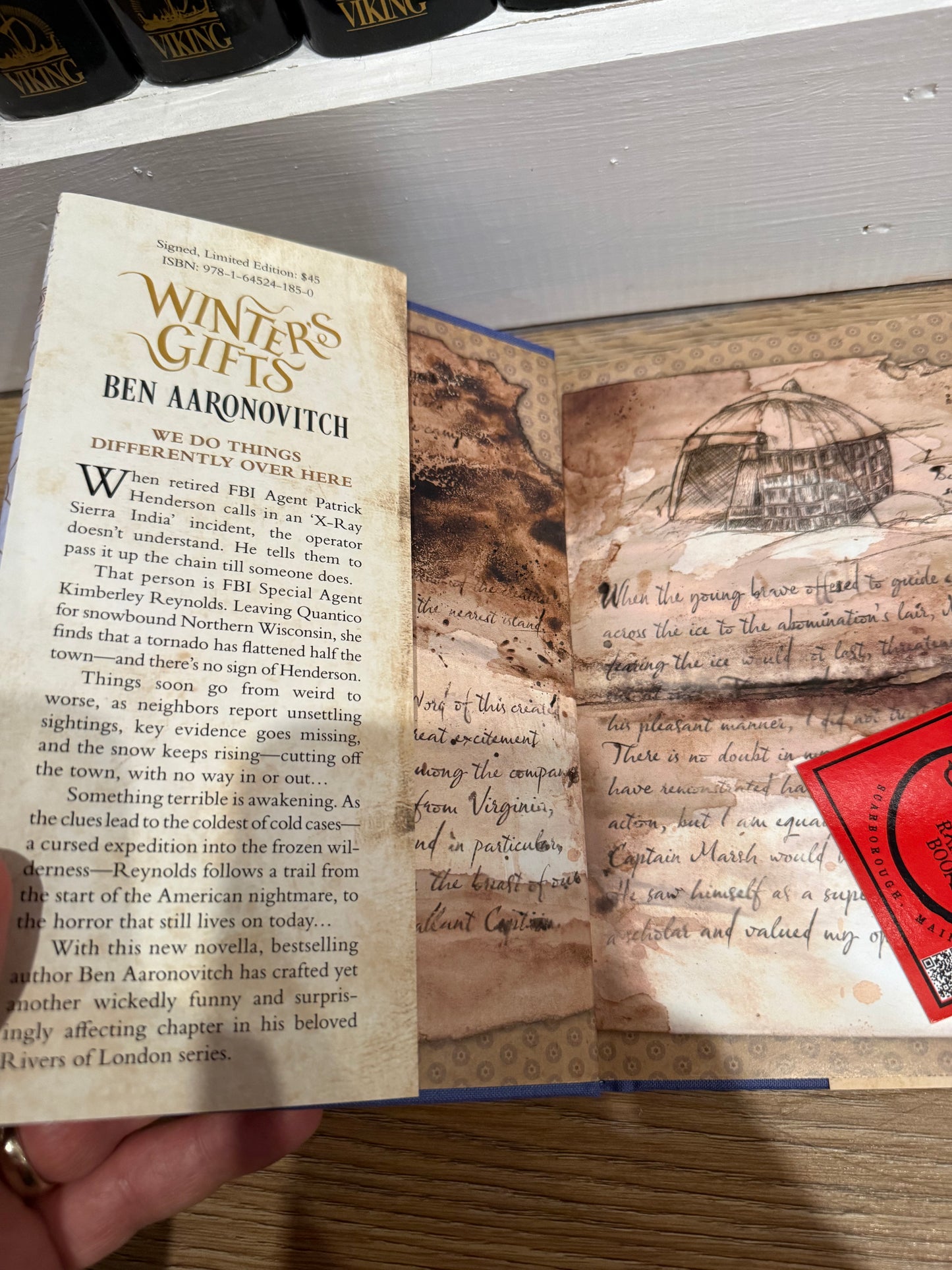 Ben Aaronovitch, Winter’s Game, Signed/Limited #12, Subterranean Press