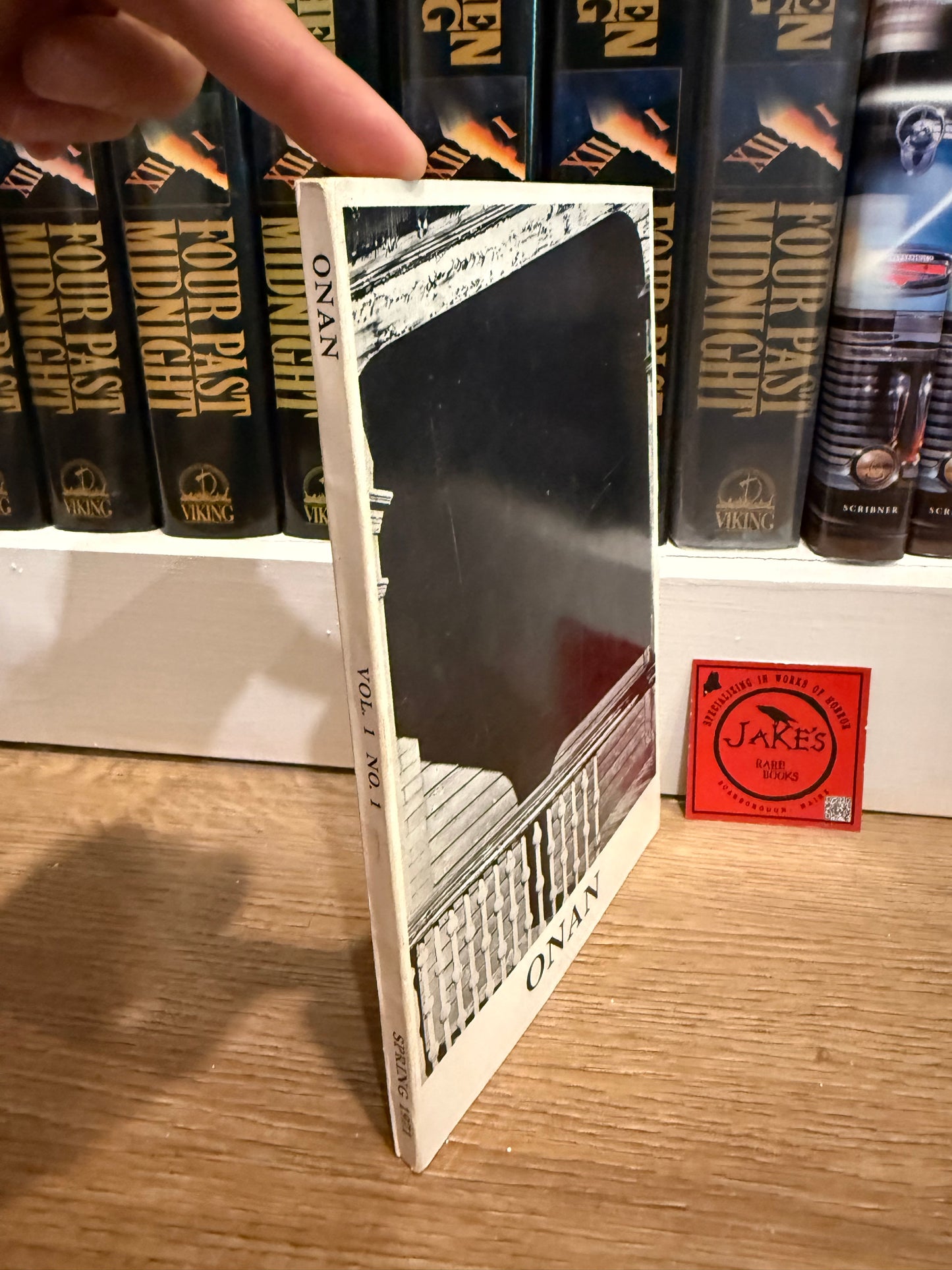 Stephen King, Onan, University of Maine Press