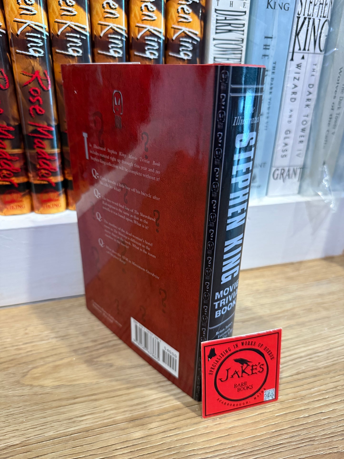 The Illustrated Stephen King Movie Trivia Book, First Edition, Cemetery Dance