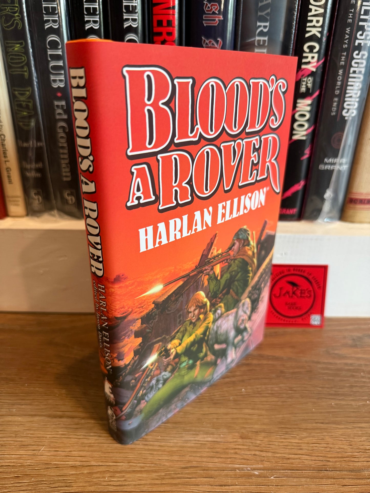 Harlan Ellison, Blood’s a Rover, Limited Edition, Camelot Books