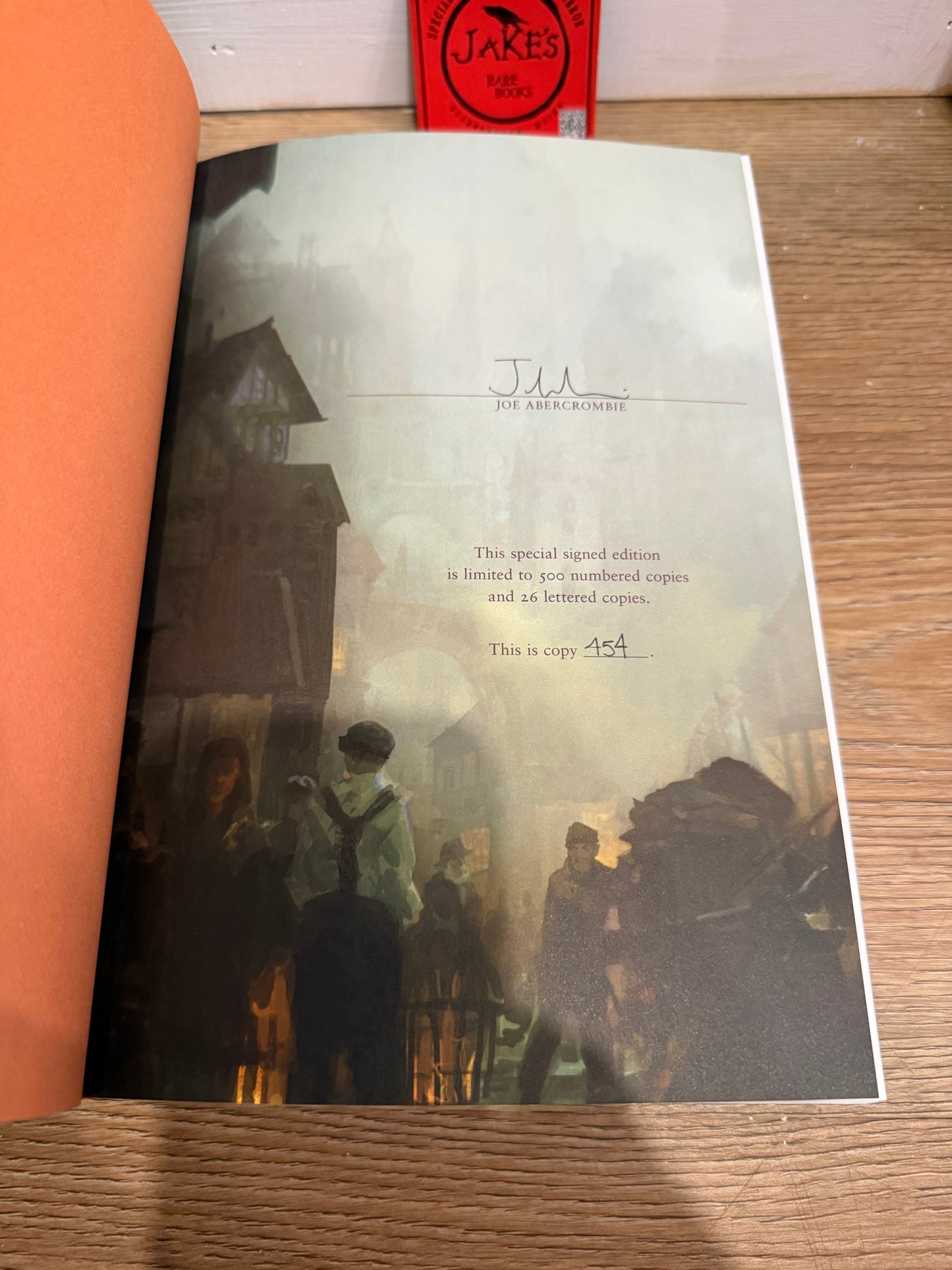 Joe Abercrombie, A Little Hatred, Signed Limited #454, Subterranean Press