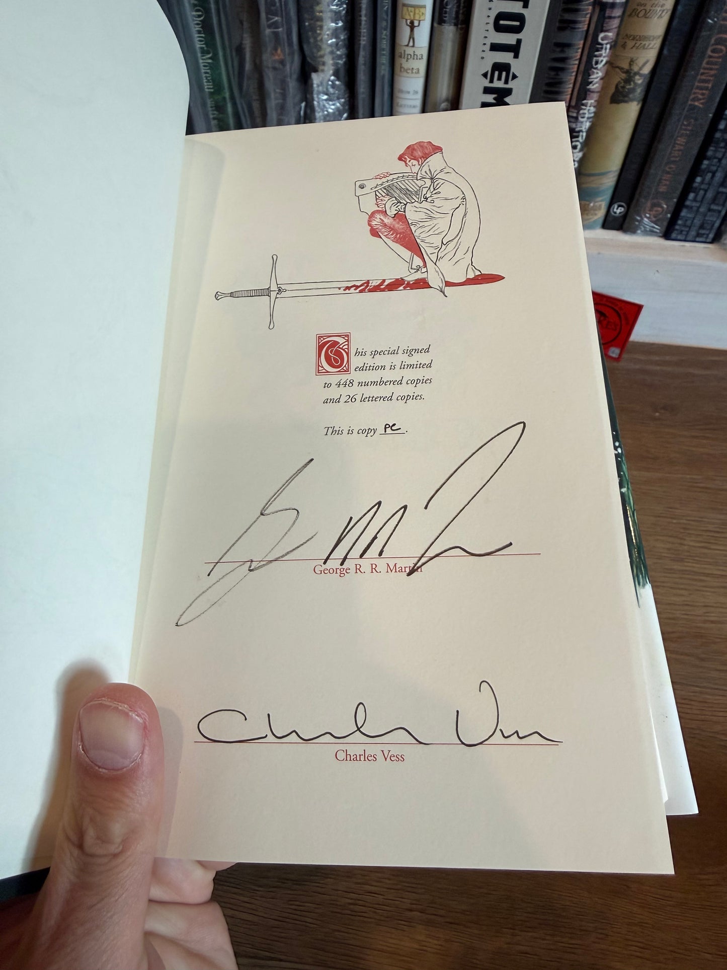 George R.R. Martin, Storm of Swords, Signed Limited Publisher’s Copy, Subterranean Press