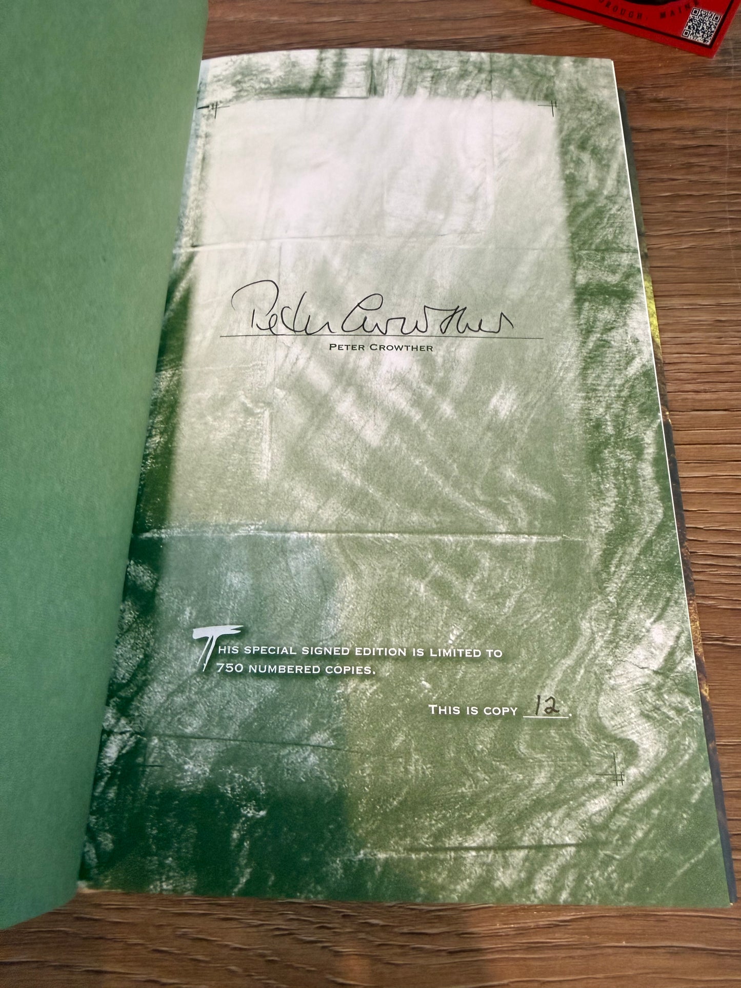 Peter Crowther, Forever Twilight 2, Signed Limited #12, Subterranean Press