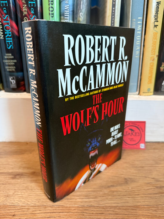 Robert McCammon, The Wolf’s Hour, UK First Edition, SIGNED, Grafton Books