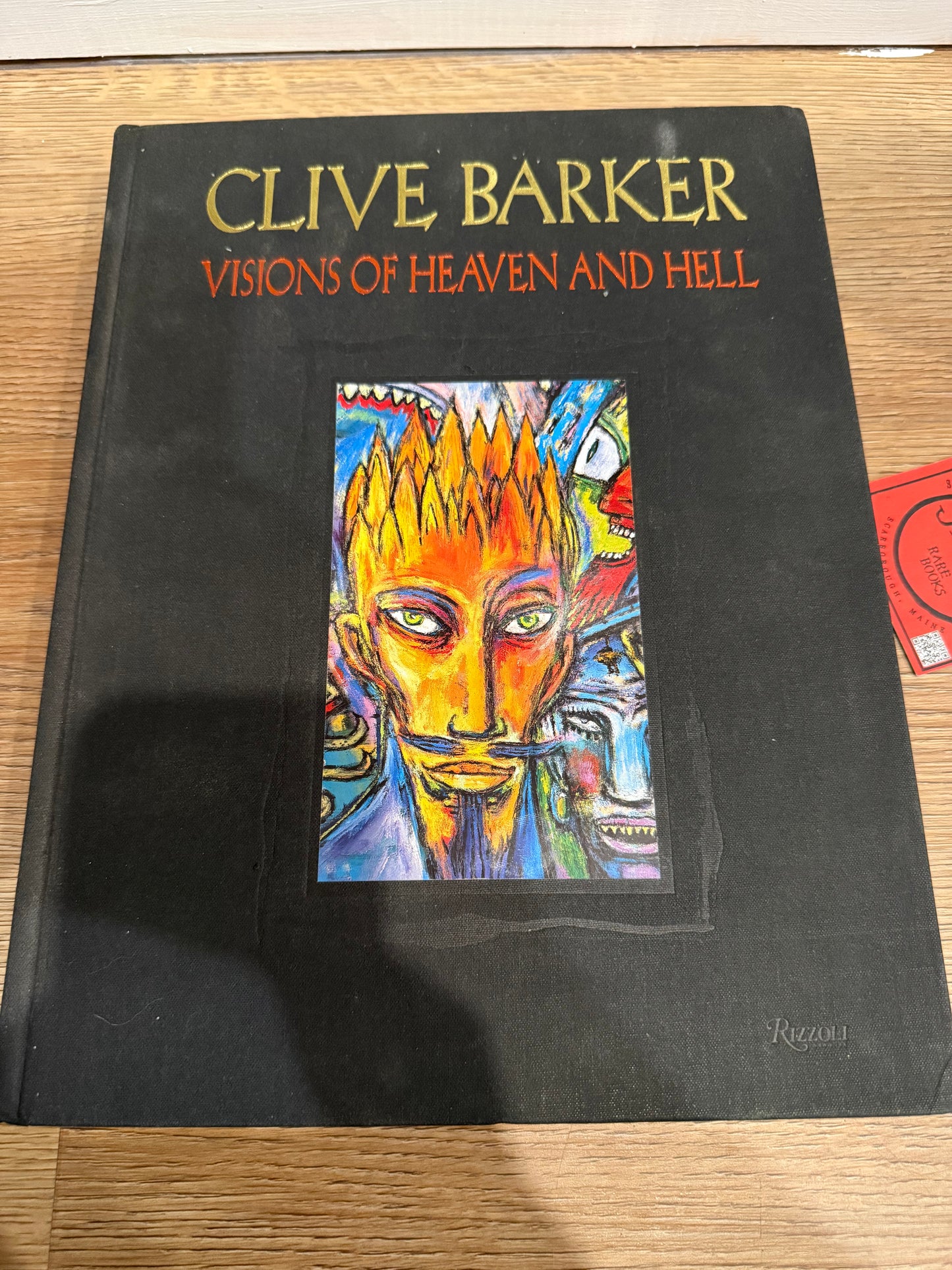 Clive Barker, Visions of Heaven and Hell, First Edition, SIGNED