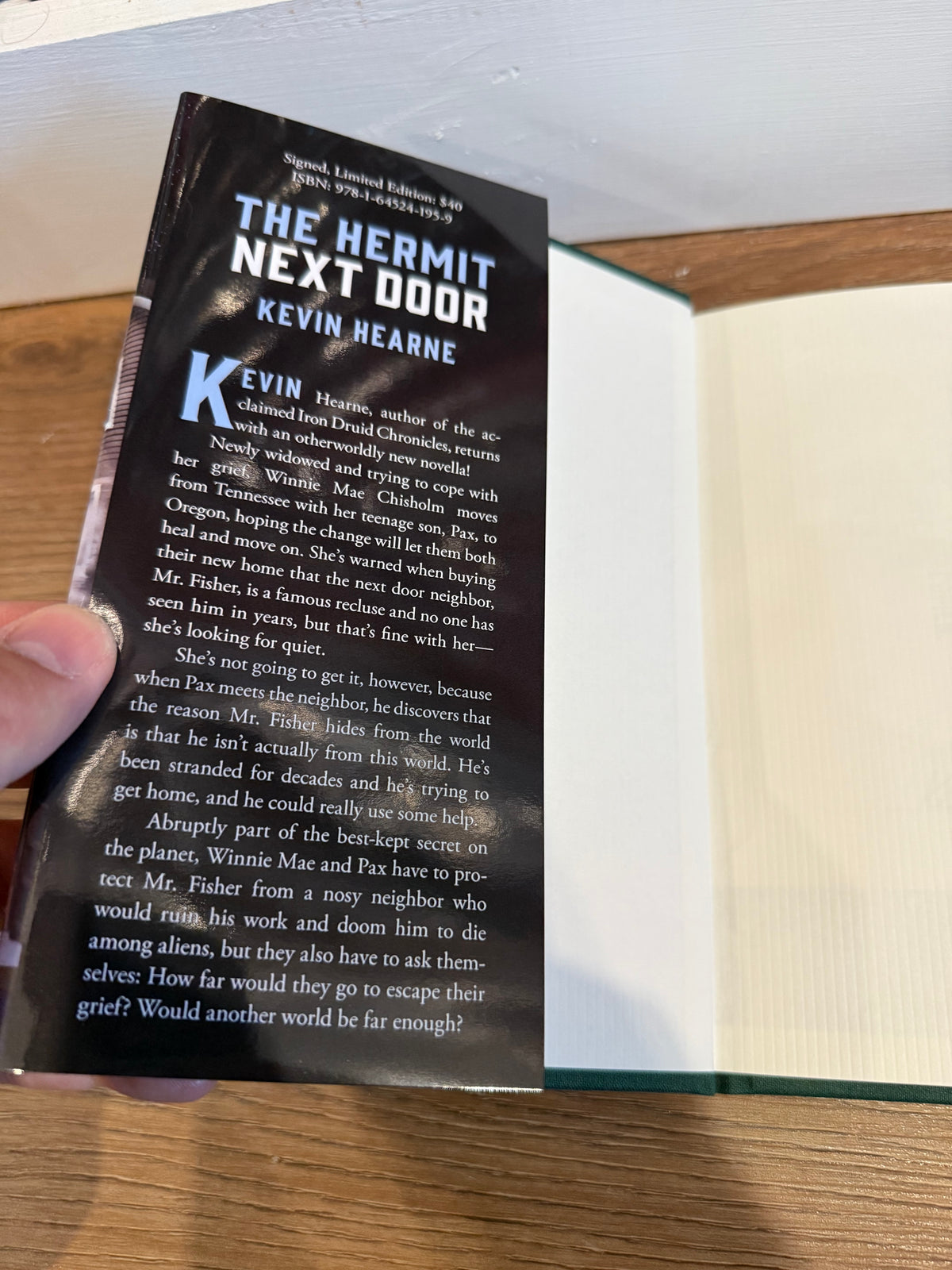 Kevin Hearne, The Hermit Next Door, Signed Limited #12, Subterranean Press